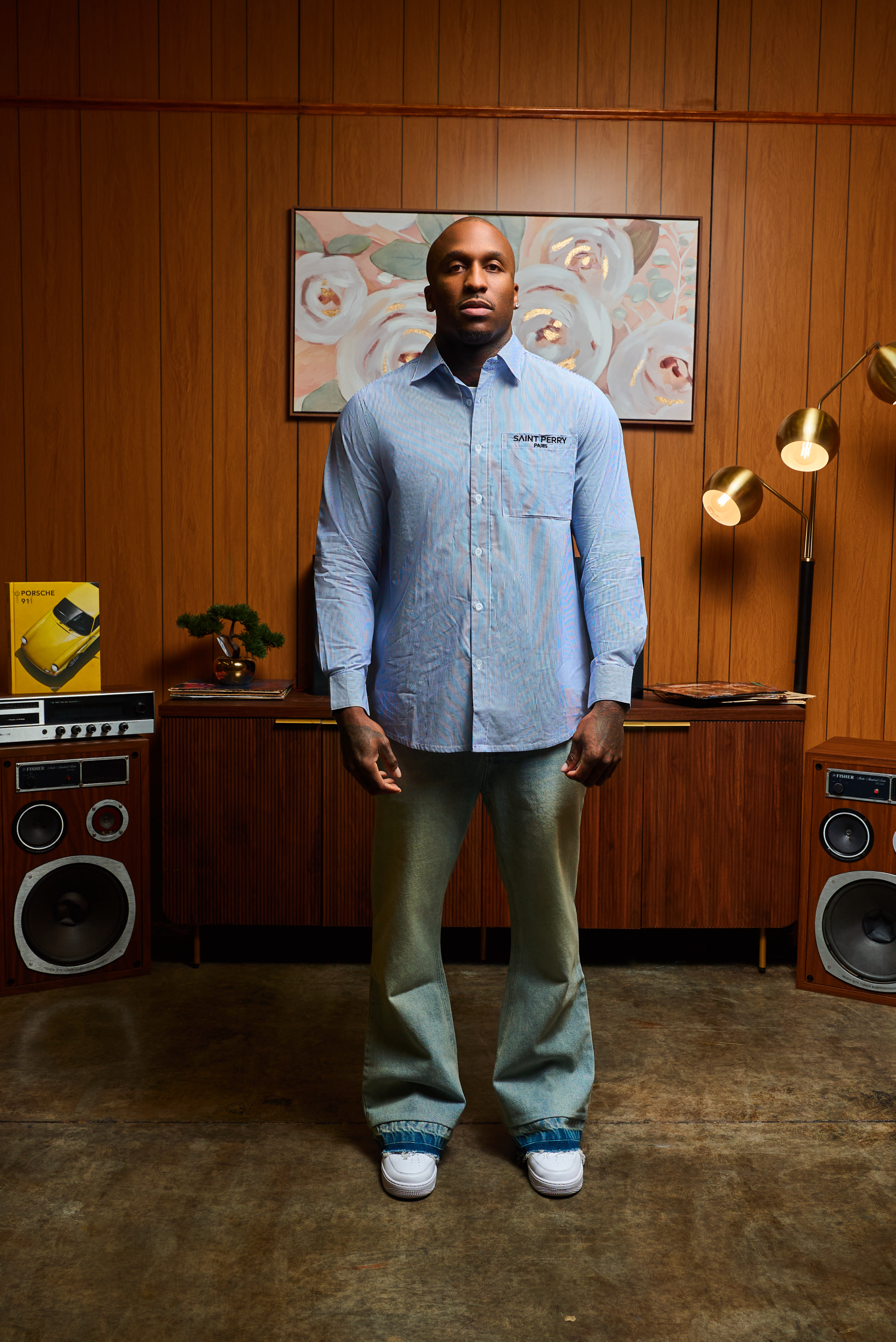 Blue Stripe Long Sleeve Shirt