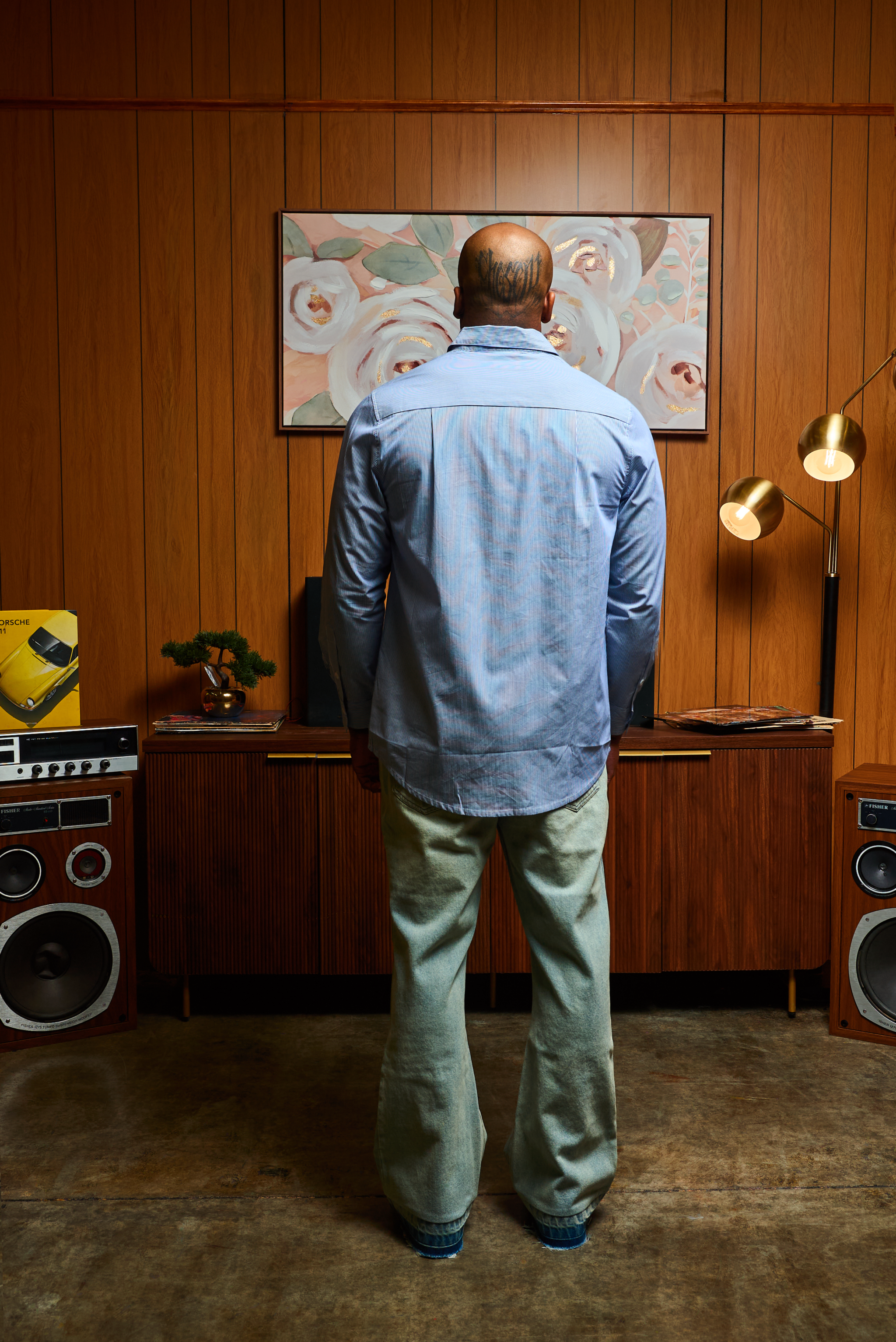 Blue Stripe Long Sleeve Shirt