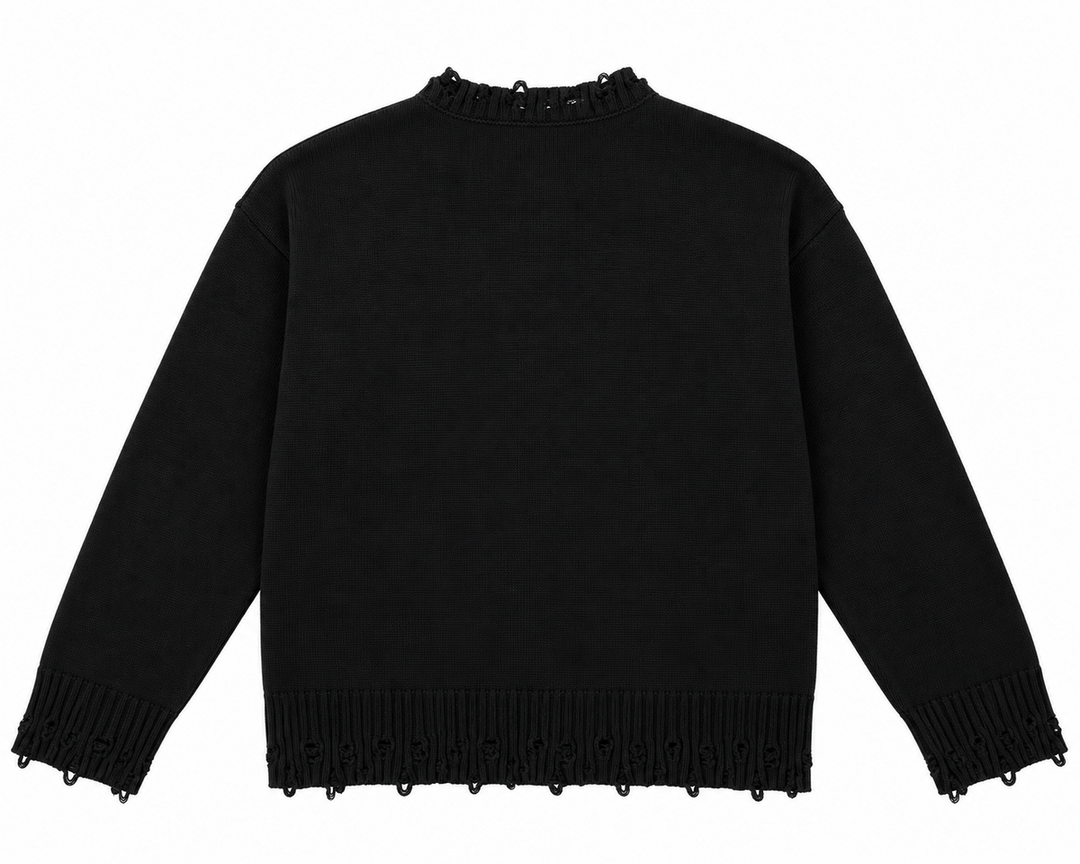 Morrison Distressed Knit