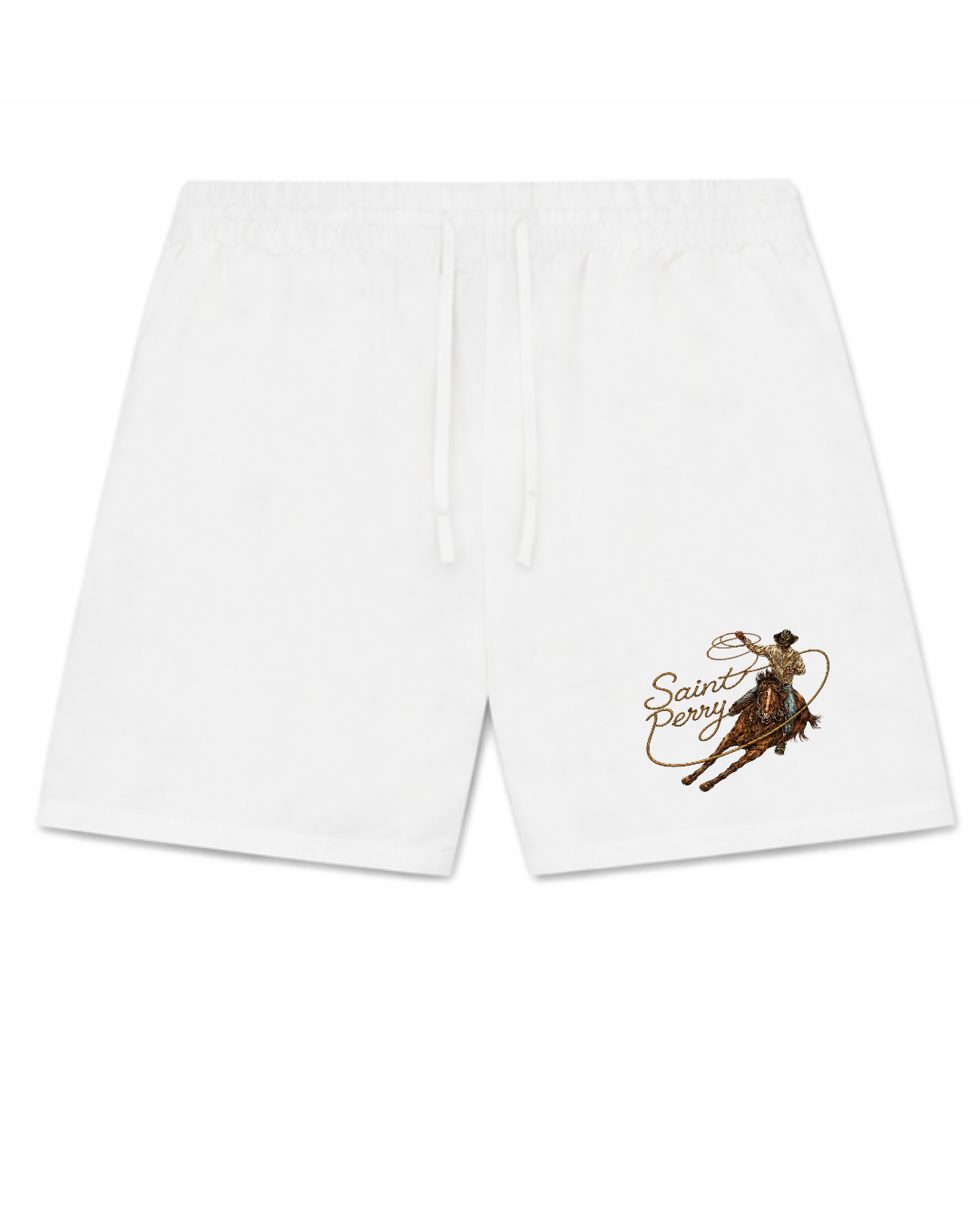 The Lariat Short off-white men’s Portuguese viscose resort short front view