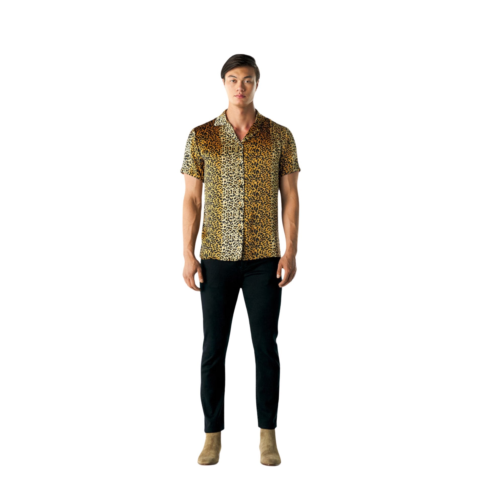 Cheetah Shirt - SAINT PERRY