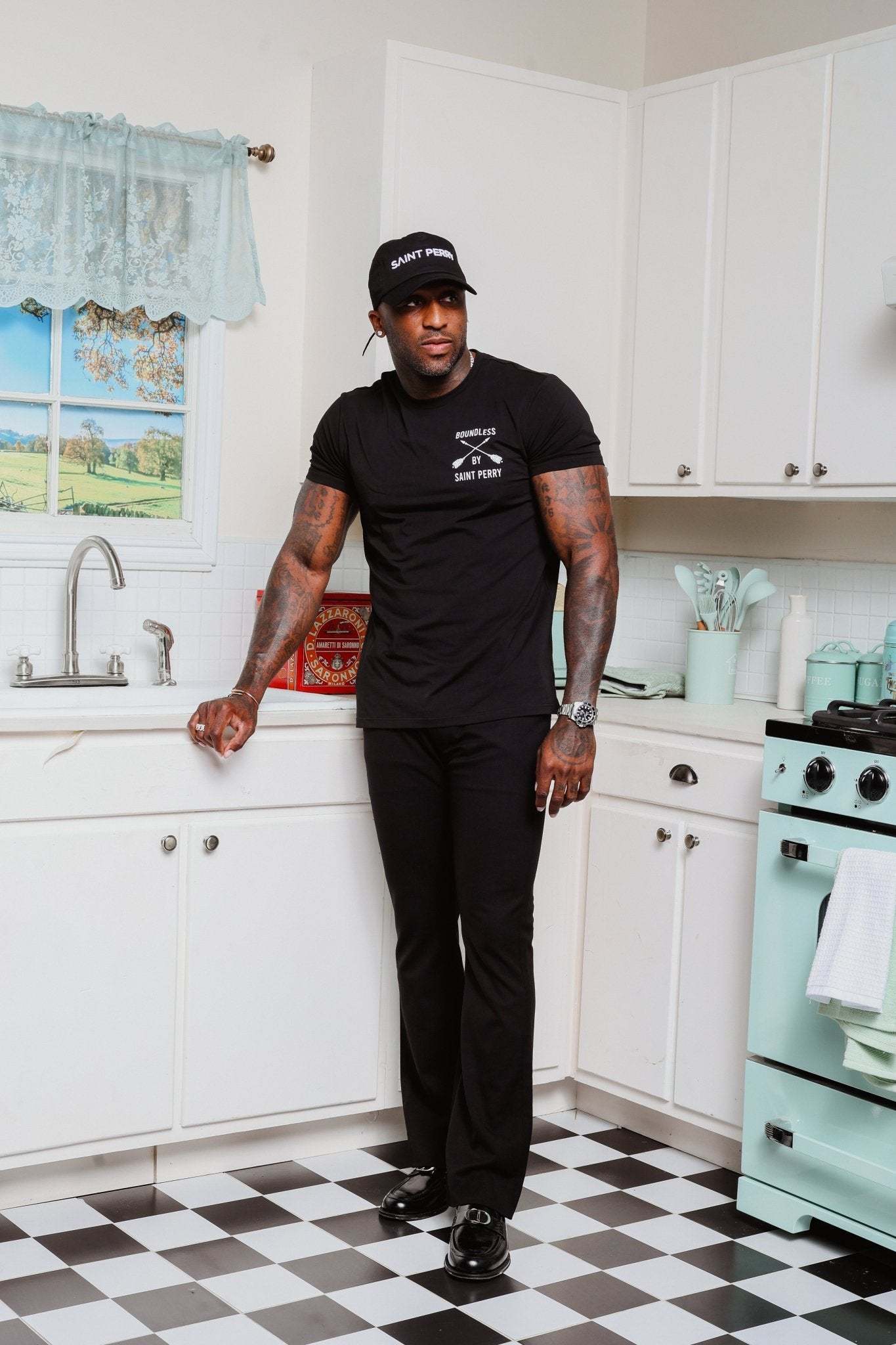 Crewneck M1 T-Shirt 2pcs Bundle - SAINT PERRY