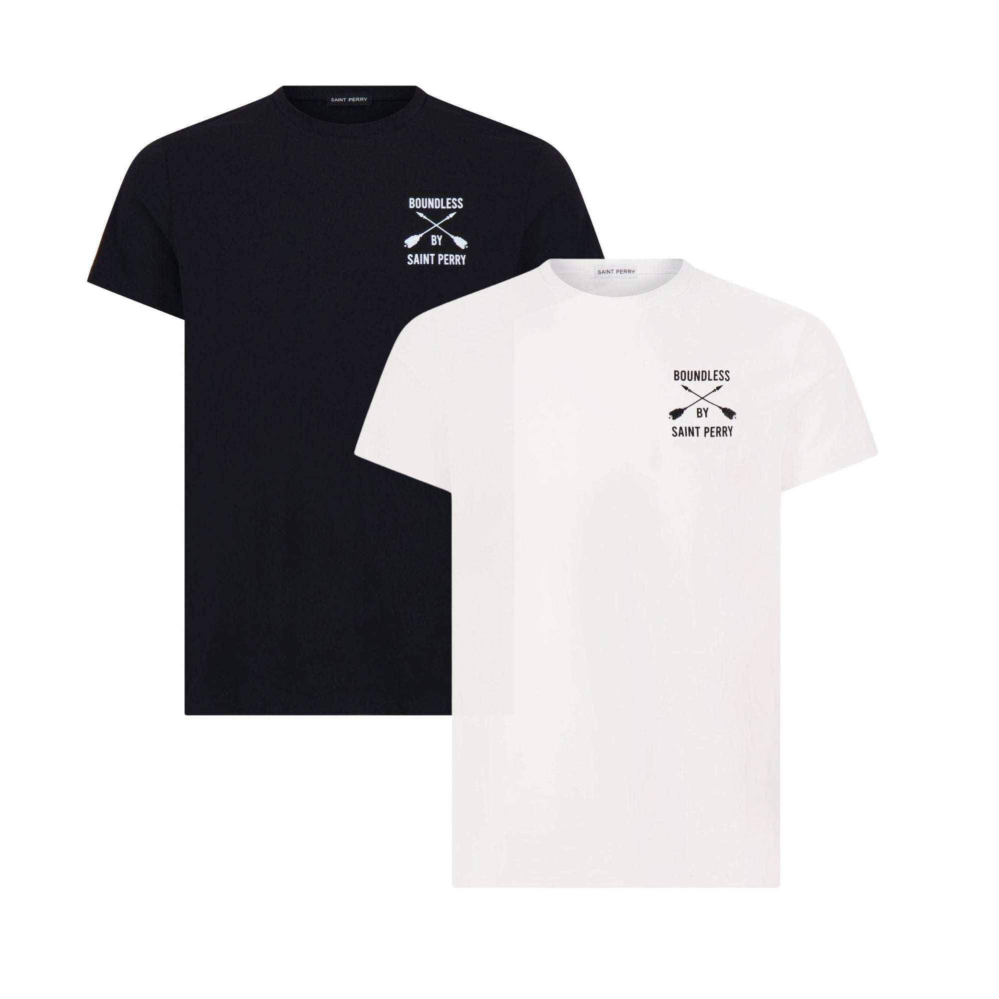 Crewneck M1 T-Shirt 2pcs Bundle - SAINT PERRY
