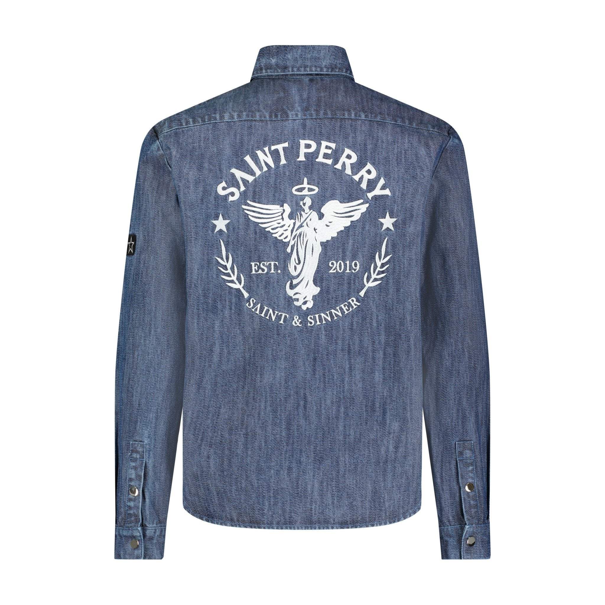 Maze Denim shirt - SAINT PERRY