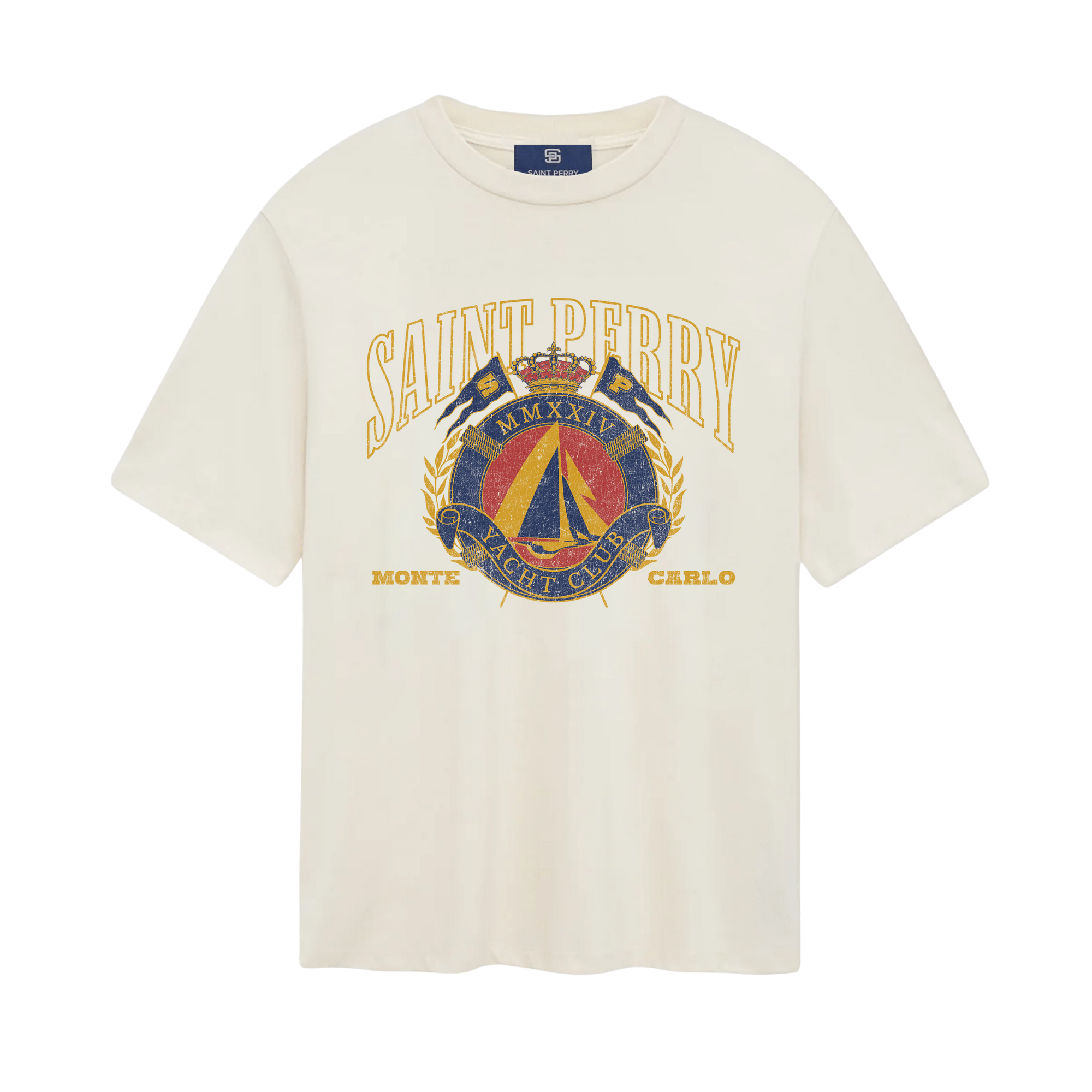 MMXXIV Yacht Club Tees - Off - White - SAINT PERRY