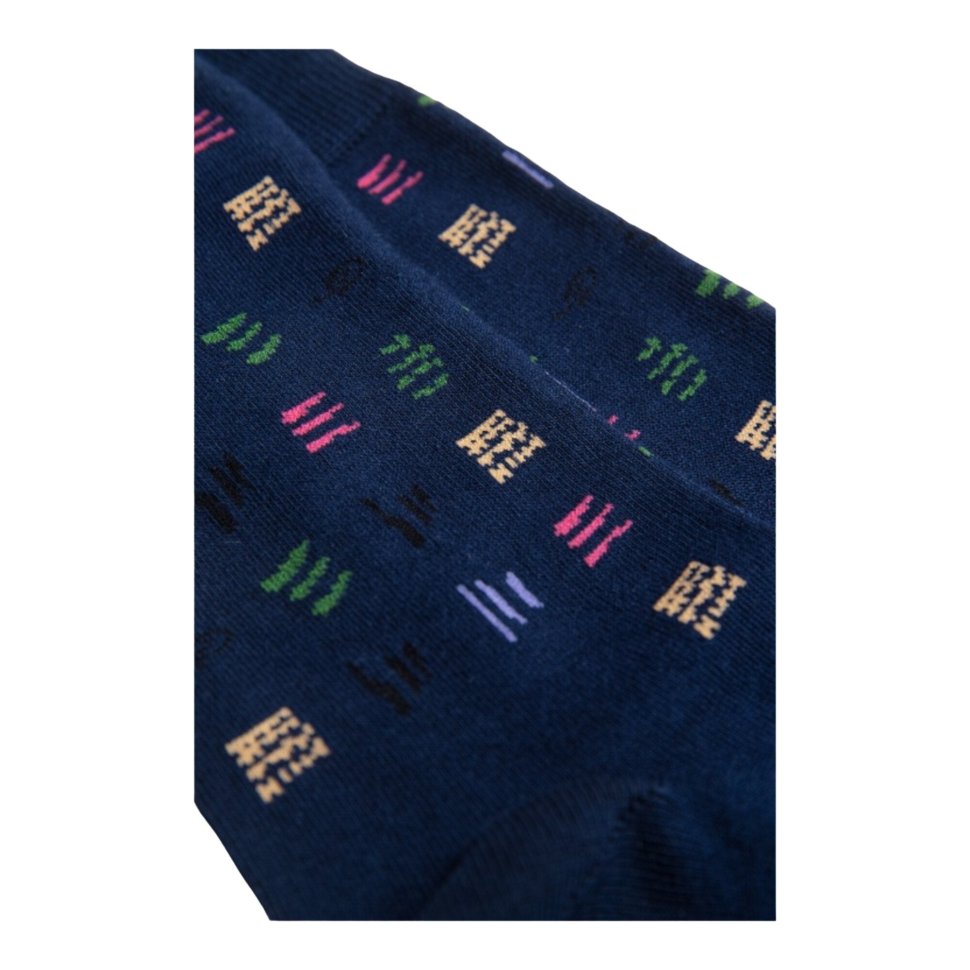 Navy Blue Socks - SAINT PERRY