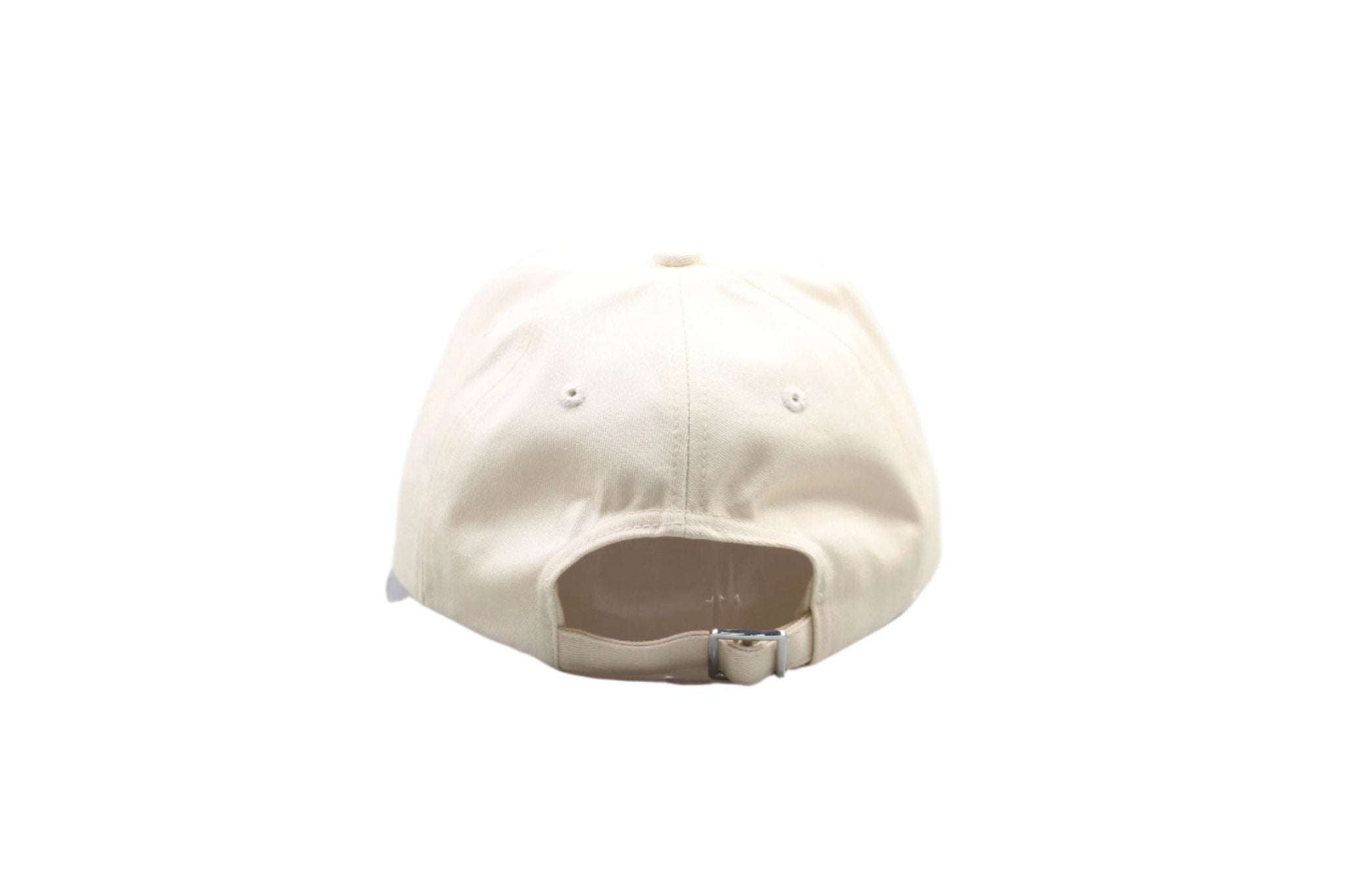 SP Baseball VTG white baseball hat with embroidered logo and adjustable strap