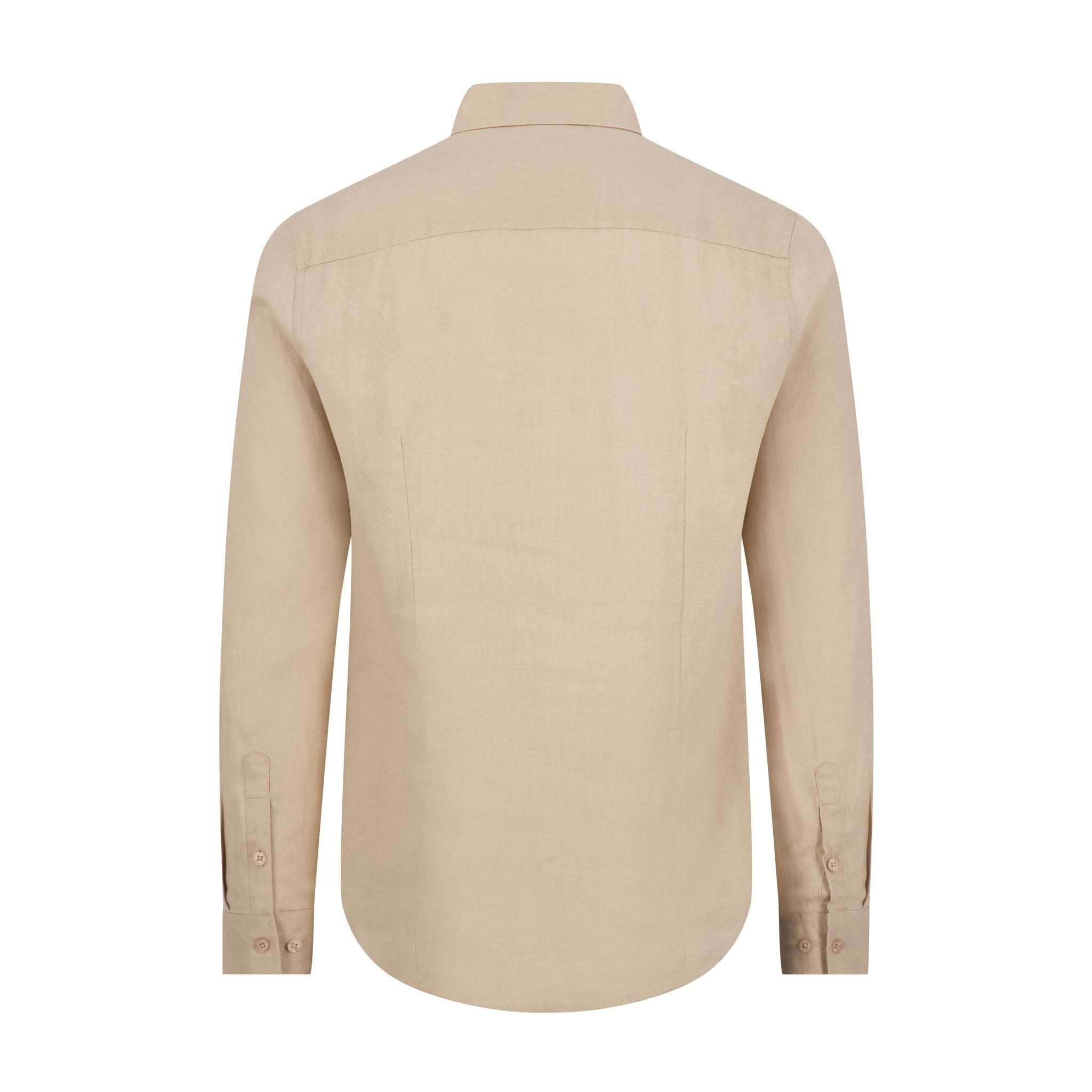 Slim Fit Linen Shirt - SAINT PERRY