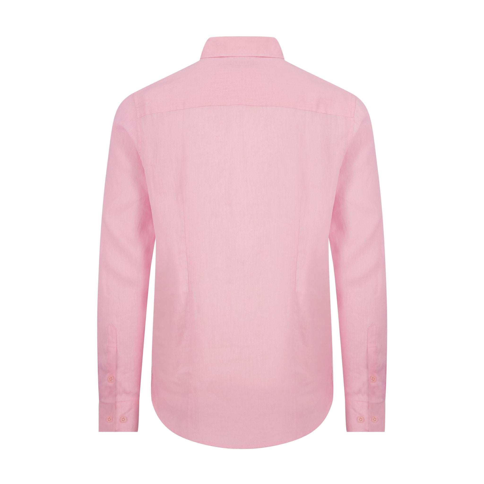 Slim Fit Linen Shirt - SAINT PERRY