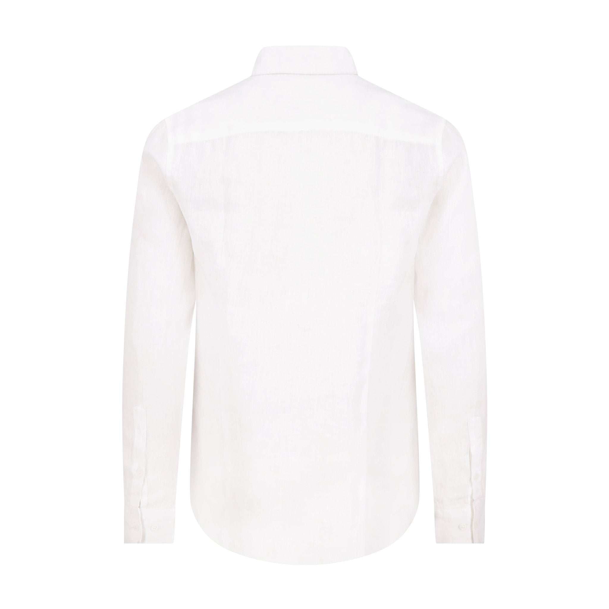 Slim Fit Linen Shirt - SAINT PERRY