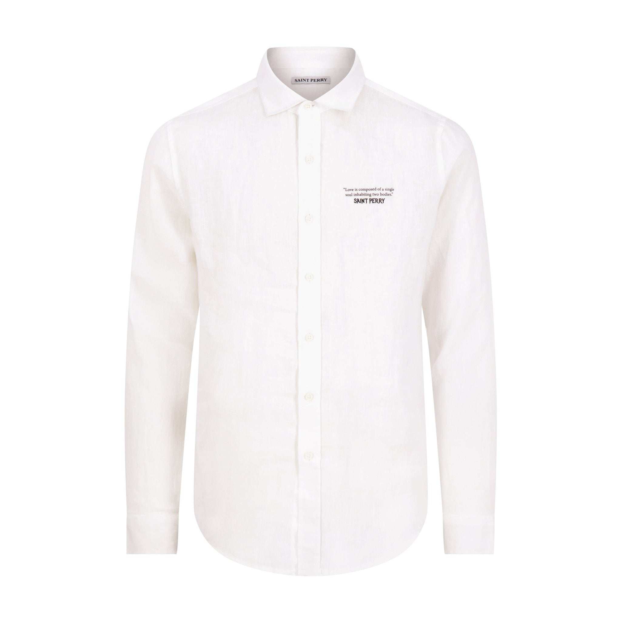 Slim Fit Linen Shirt - SAINT PERRY