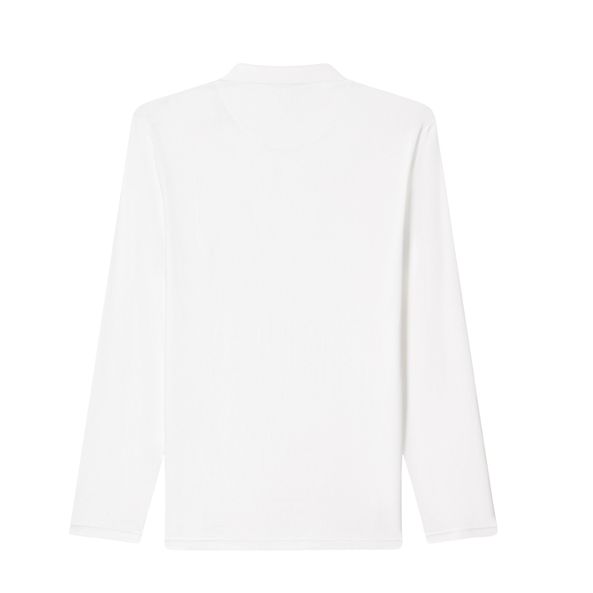 Slim Fit Polo Shirt - White - SAINT PERRY