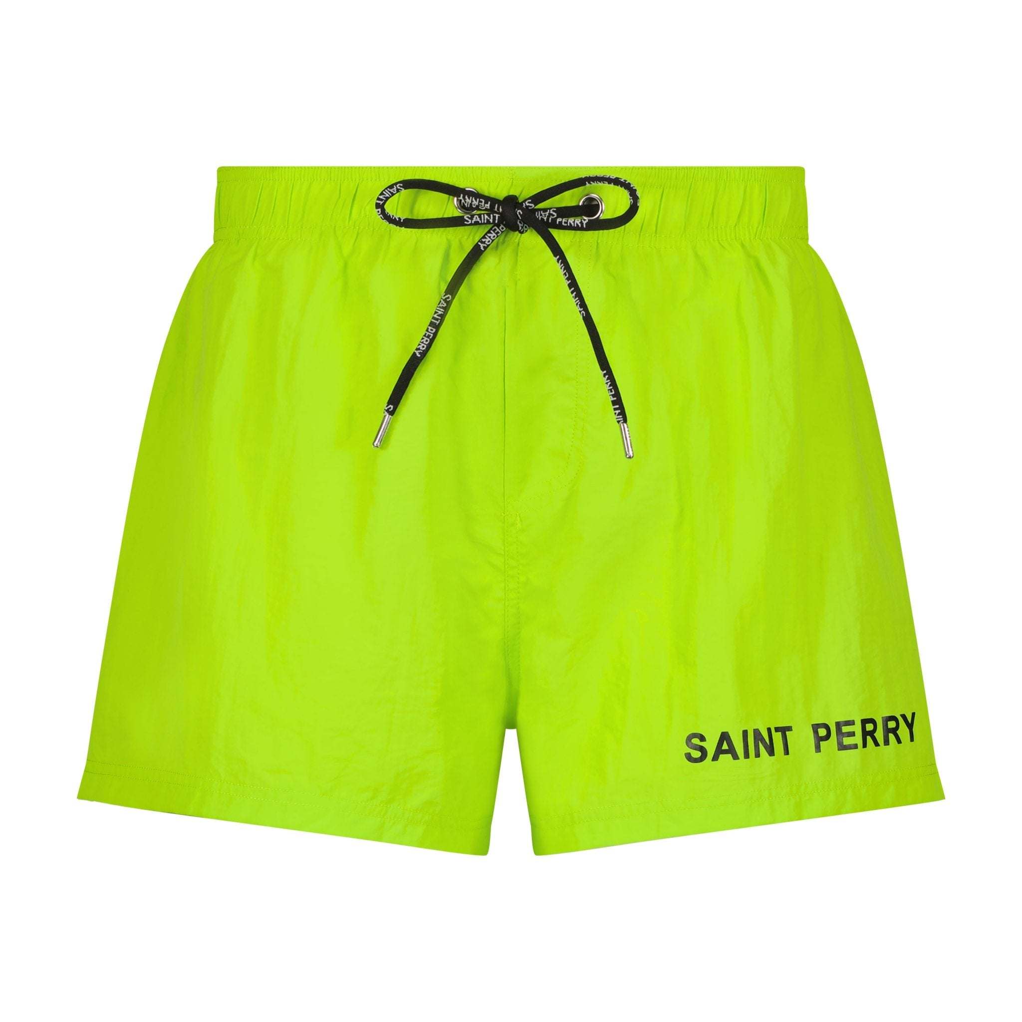 Saint Perry Swim Shorts in multiple colors made of lightweight, quick-dry polyester with elastic waistband and adjustable drawstring