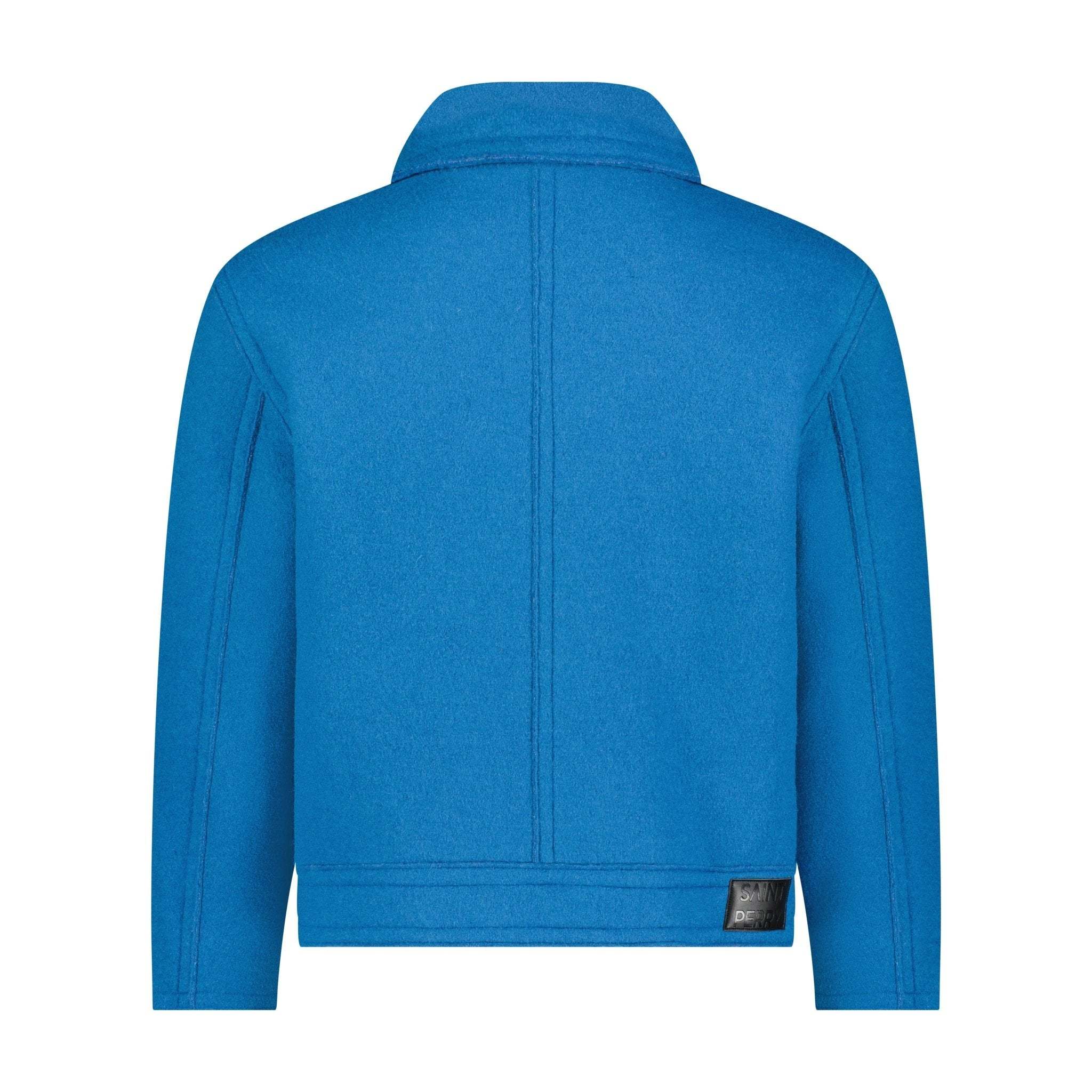 The Blue Love Boxy jacket - SAINT PERRY