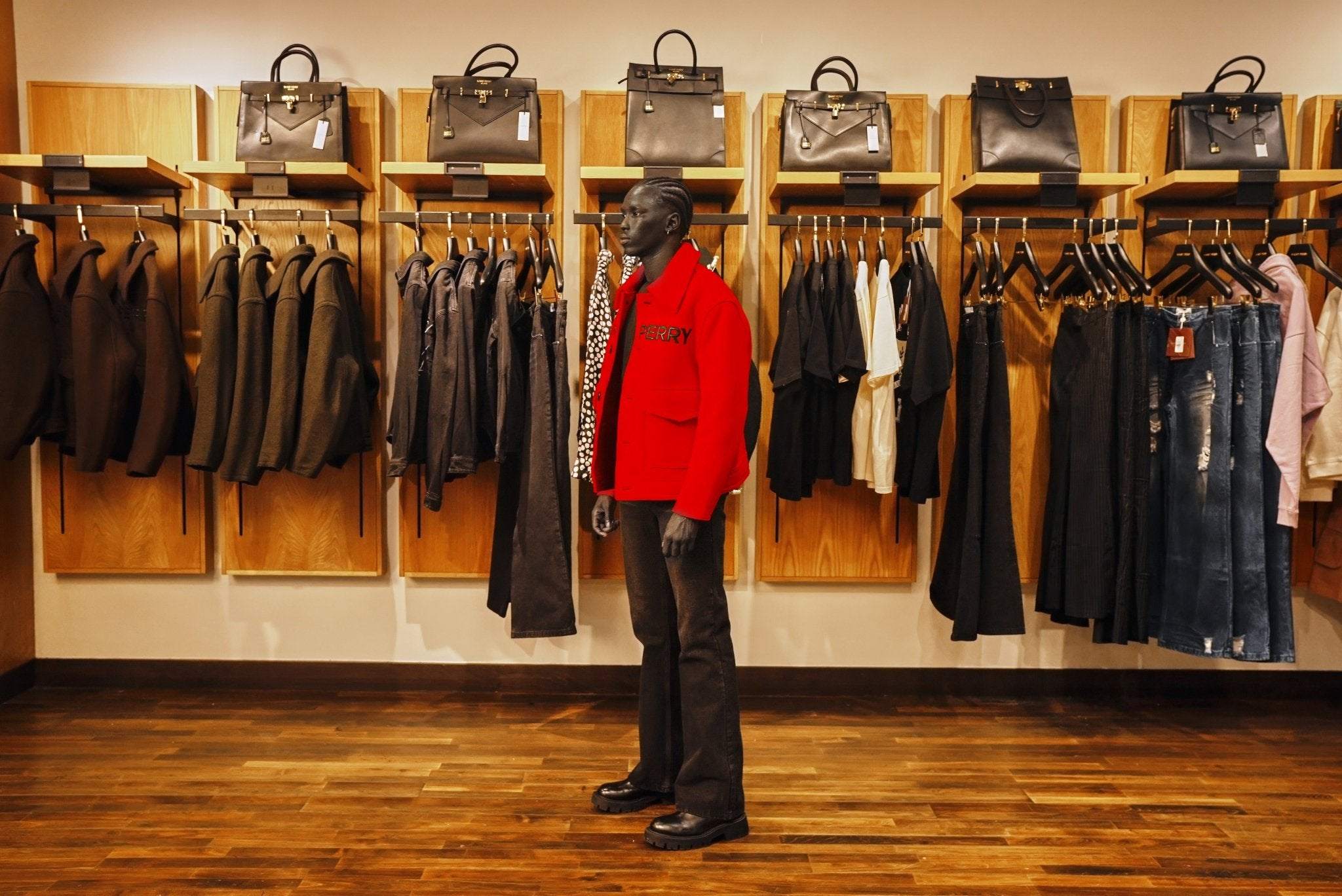 The Red Love Boxy jacket - SAINT PERRY