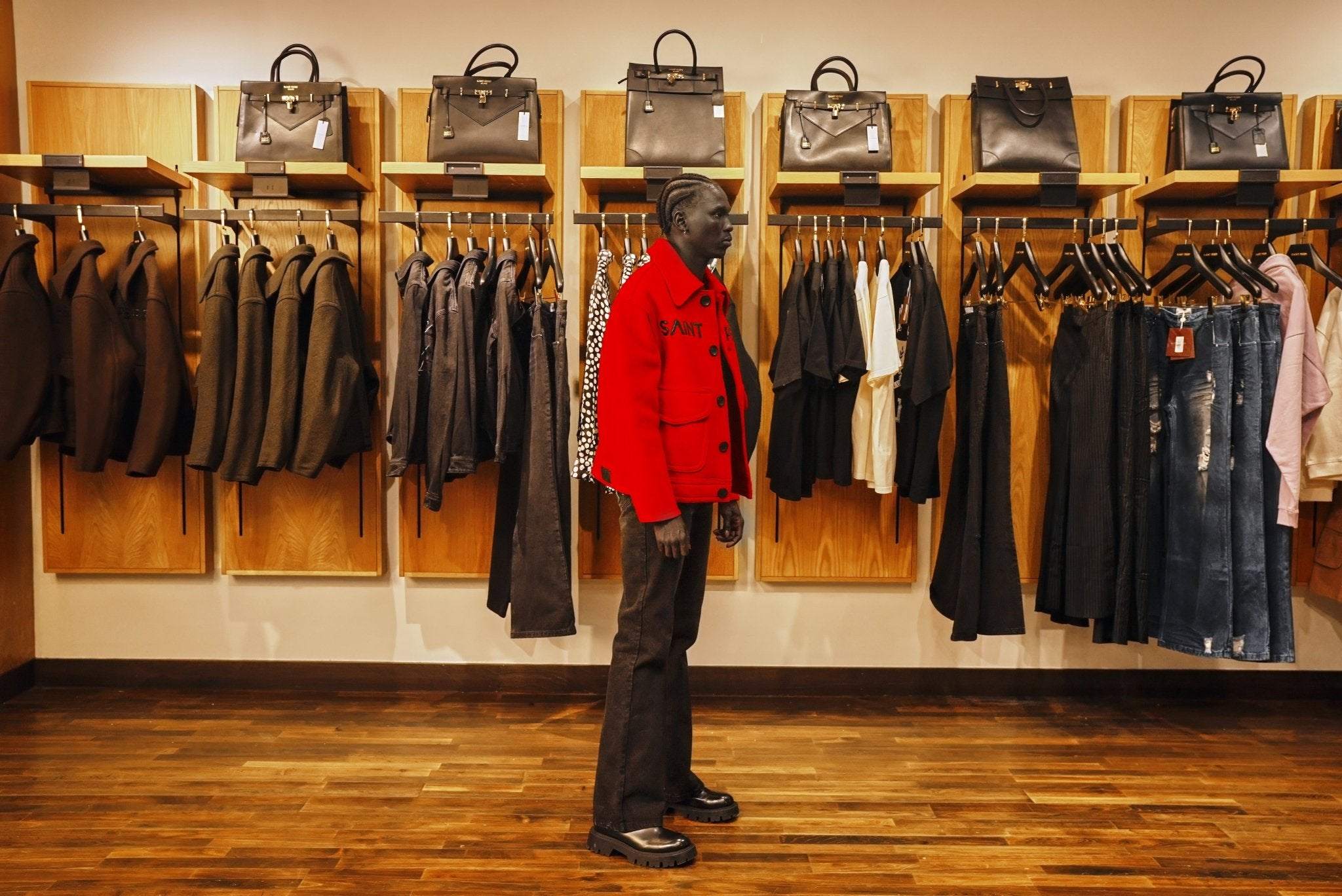 The Red Love Boxy jacket - SAINT PERRY