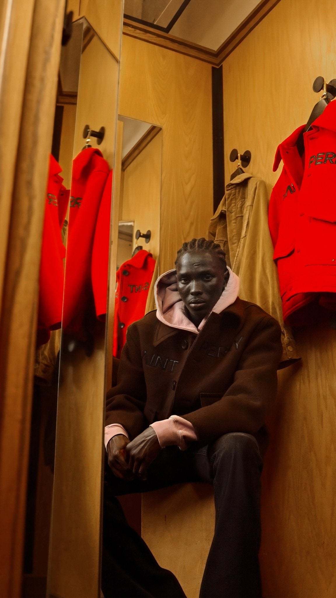 The Red Love Boxy jacket - SAINT PERRY