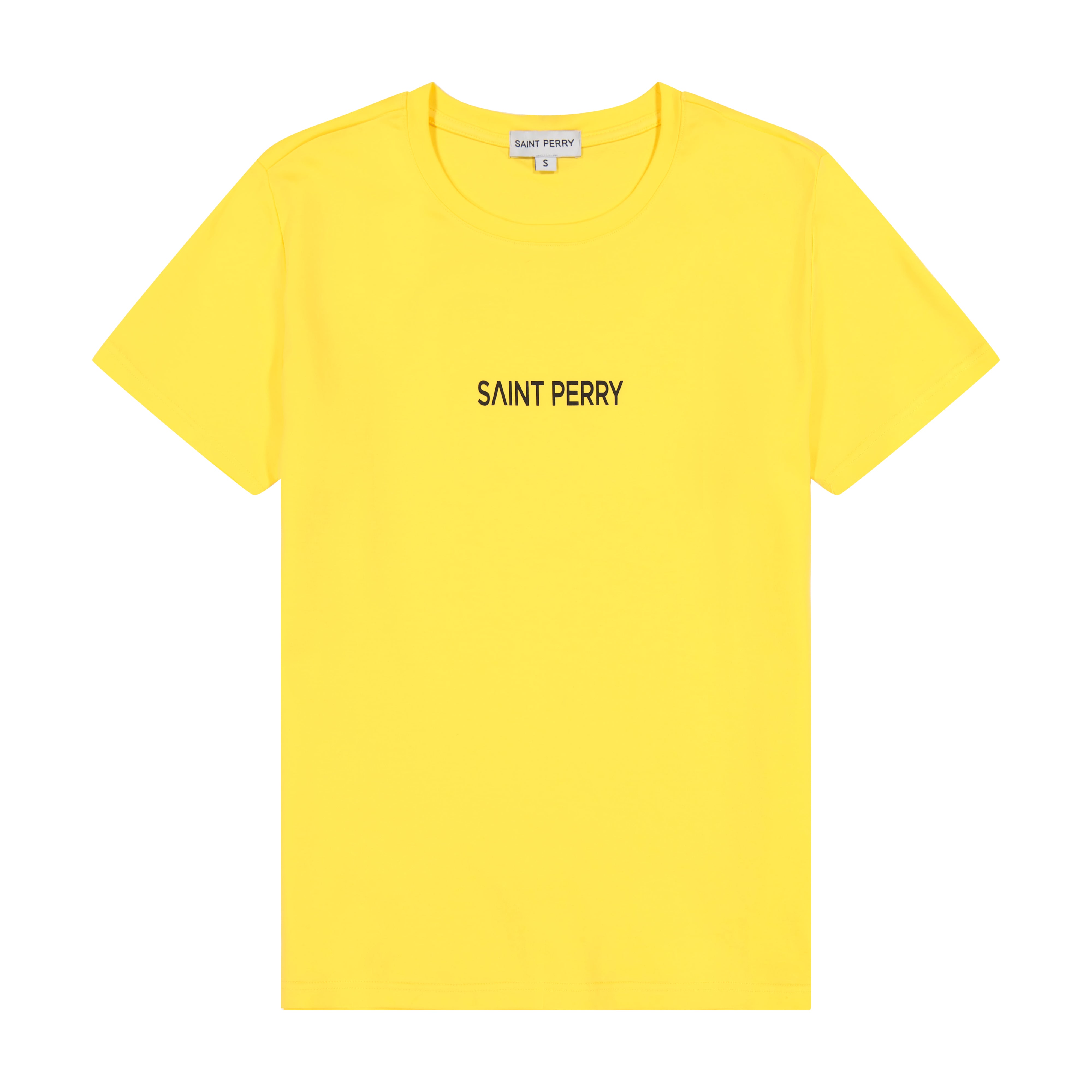 Cotton Crewneck Shirt - Yellow