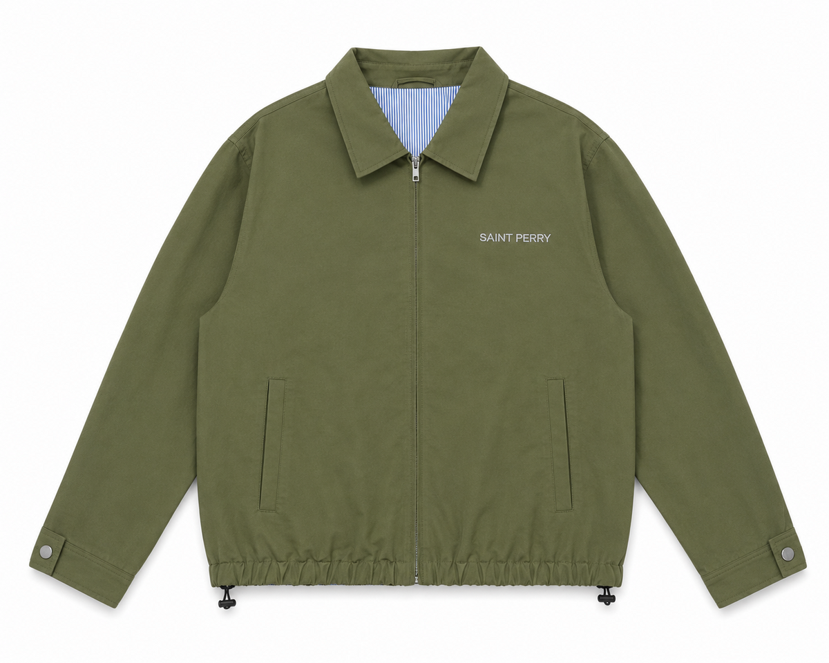 Monaco Harrington Jacket – Olive