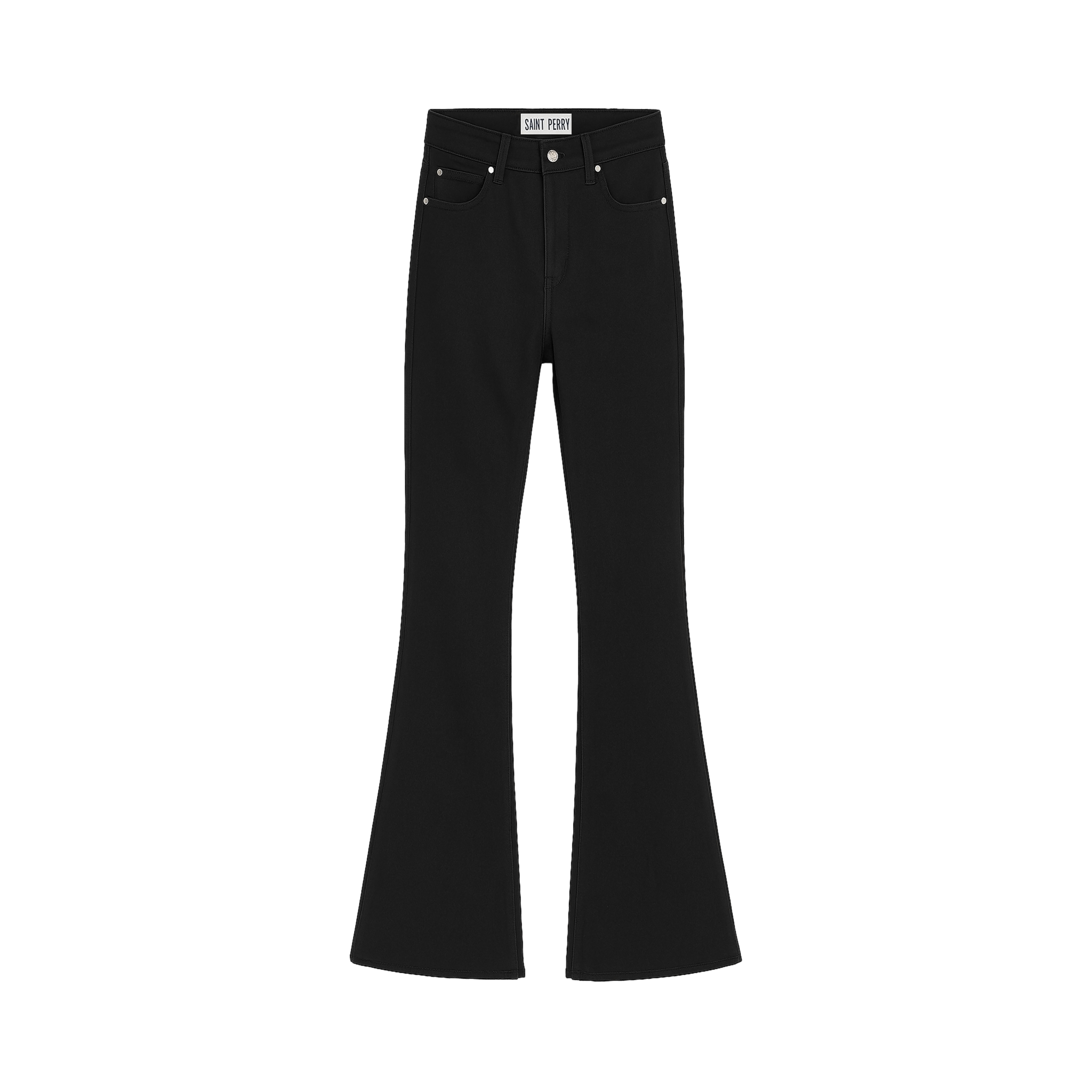 ANGEL FLARE DENIM - Black