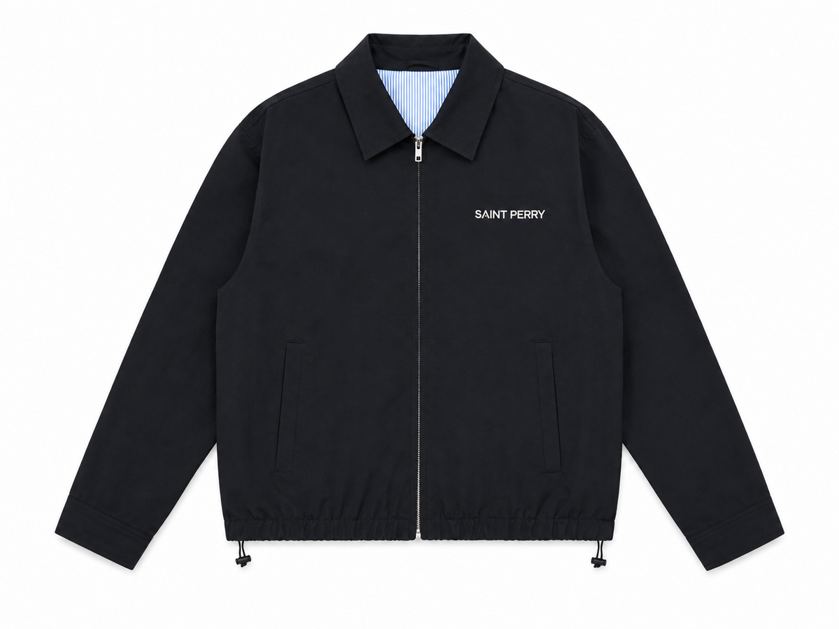 Monaco Harrington Jacket – Black