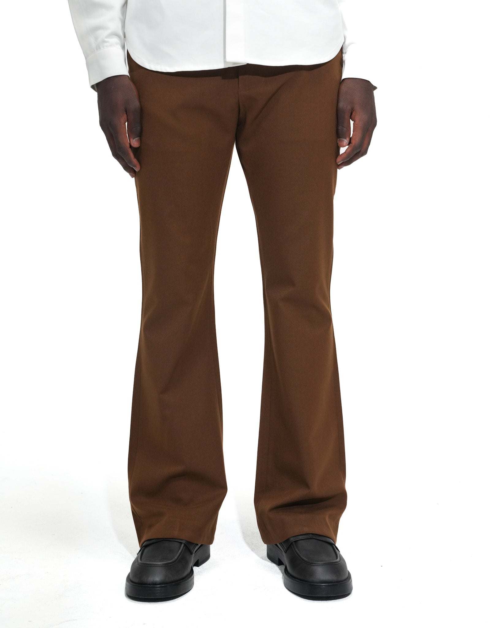 Flare Pants - Brown