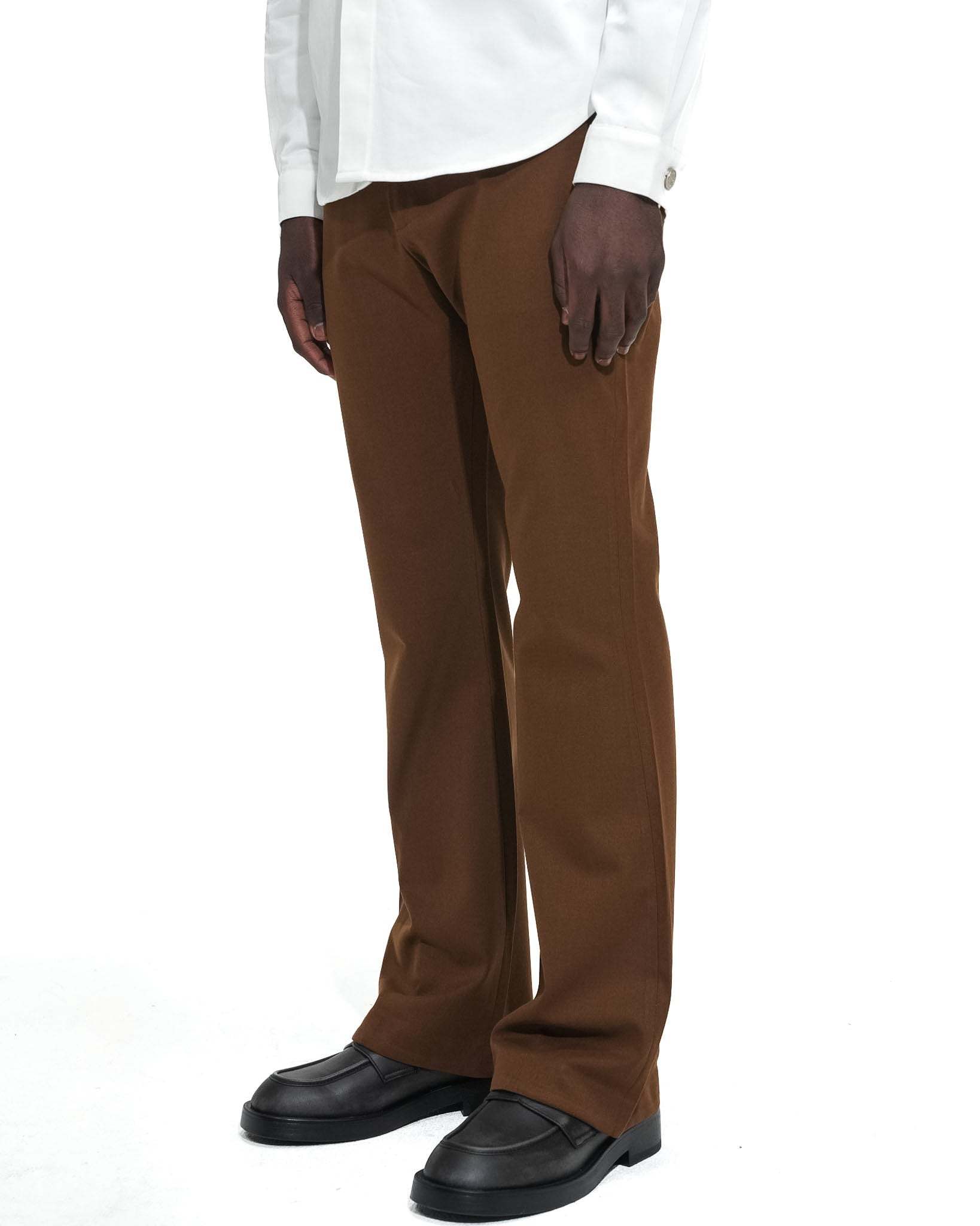 Flare Pants - Brown