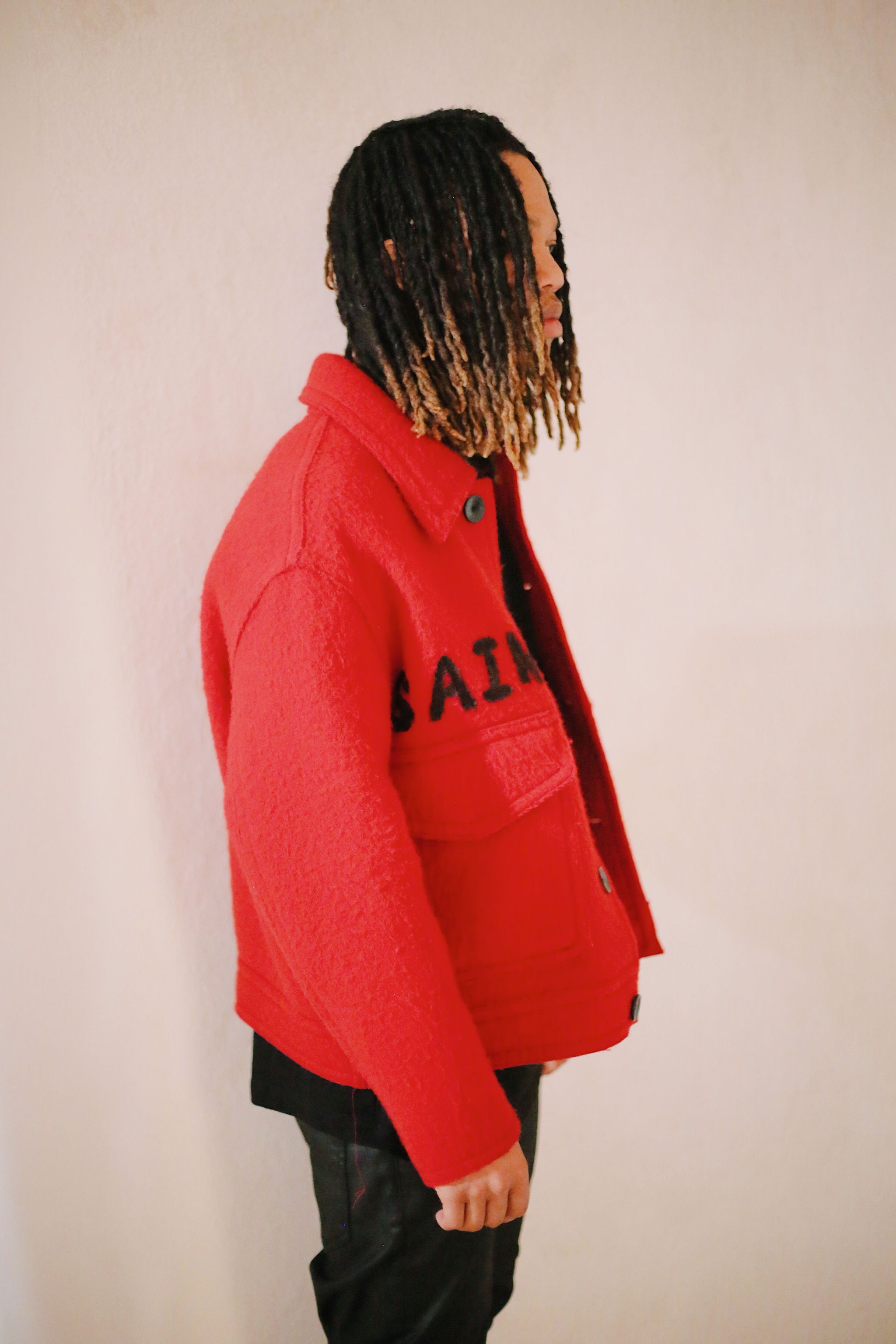 The Red Love Boxy jacket