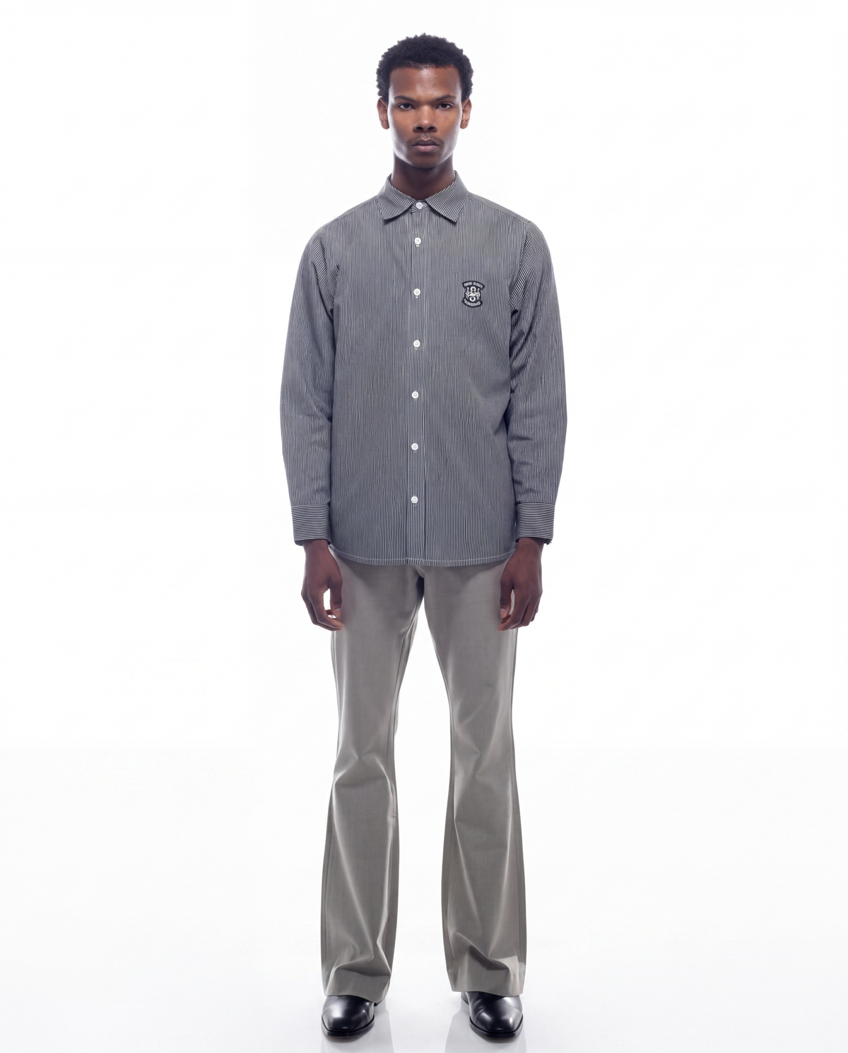Flare Pants - Gray
