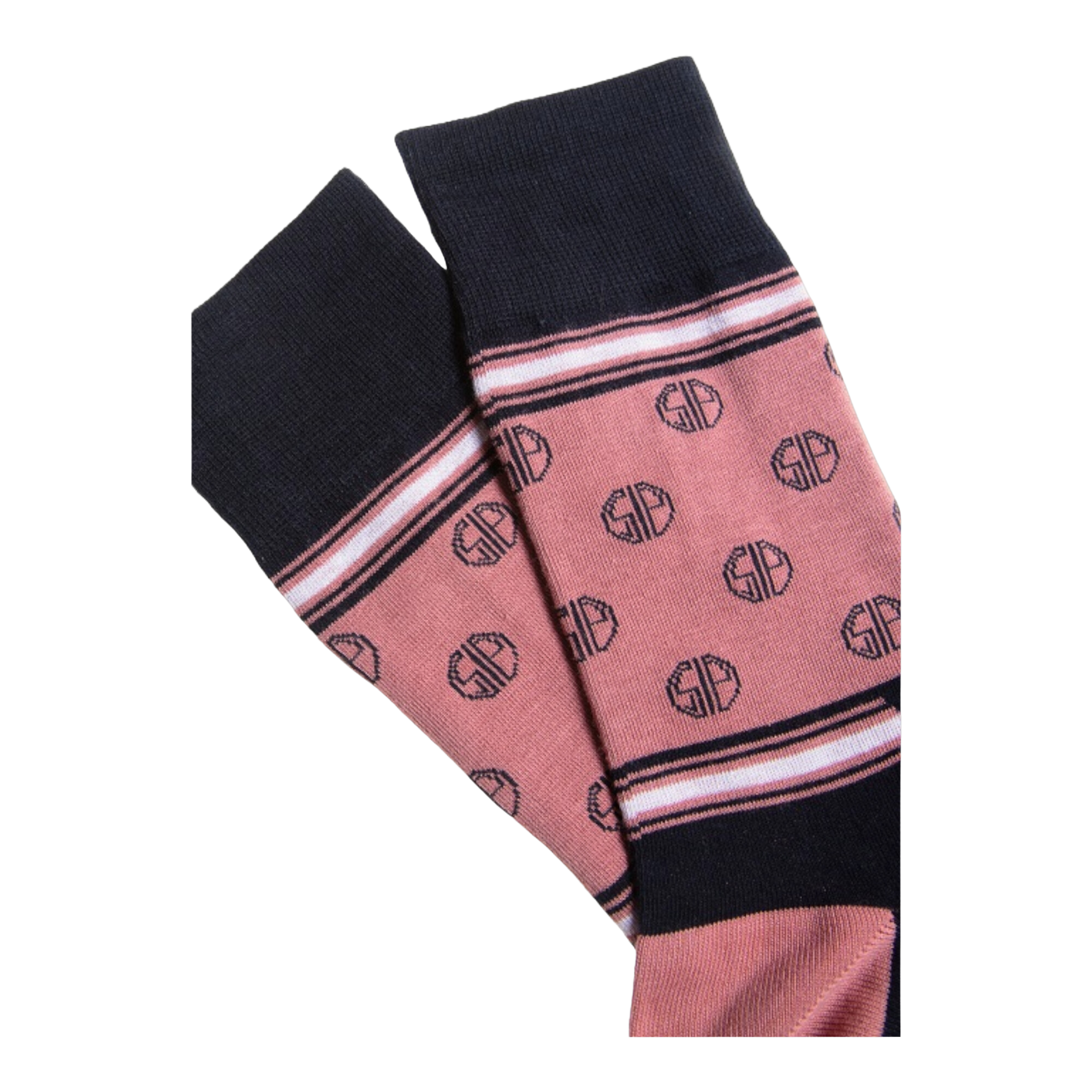 Pink SP Logo Socks