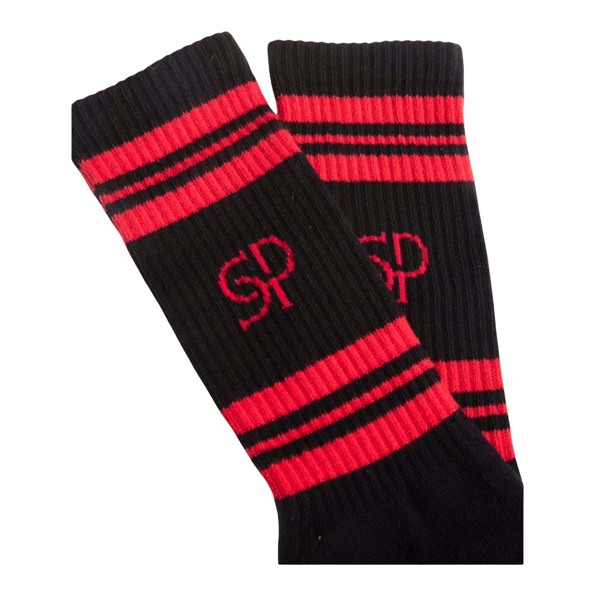 Red Black Socks