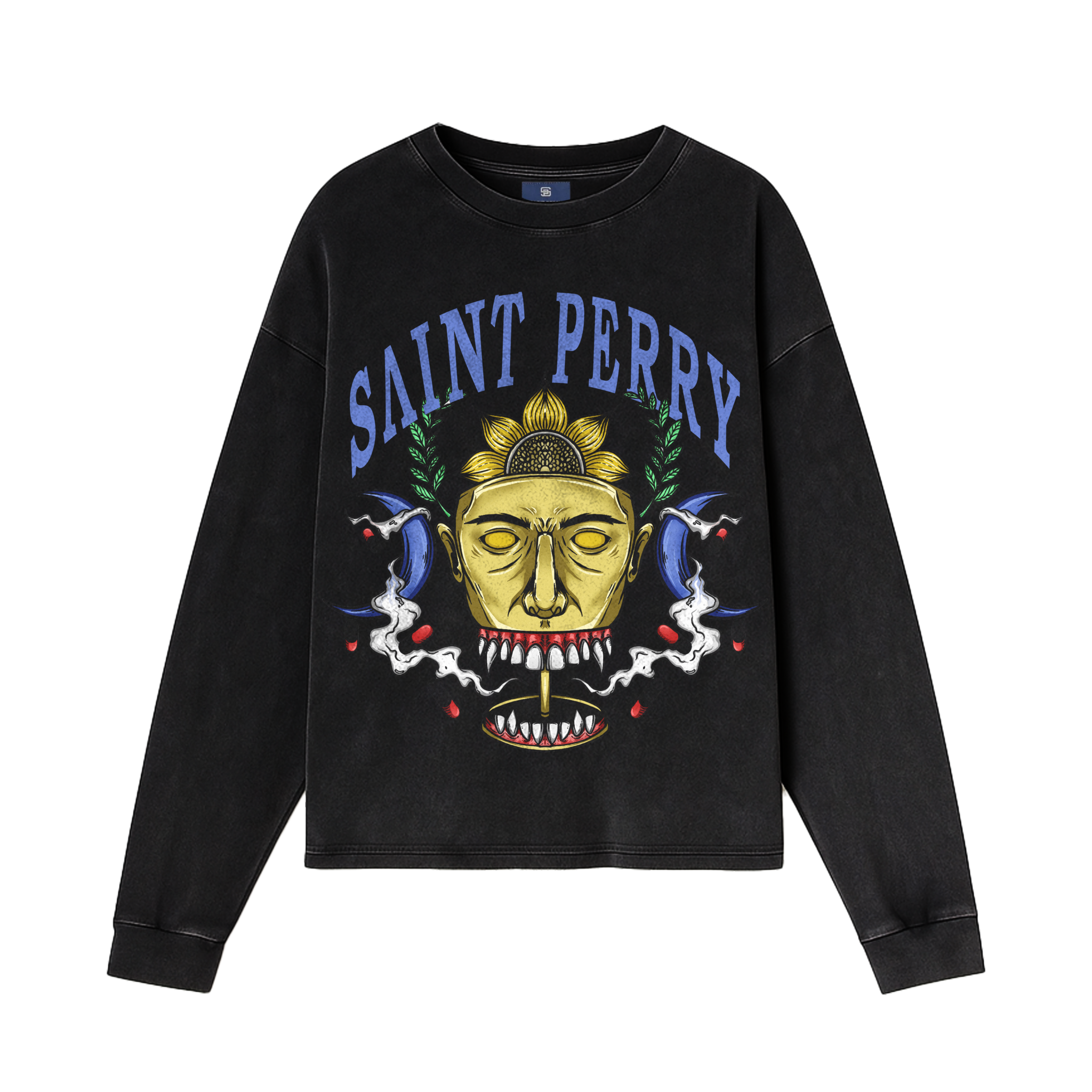 Oracle Long Sleeve Crewneck - black