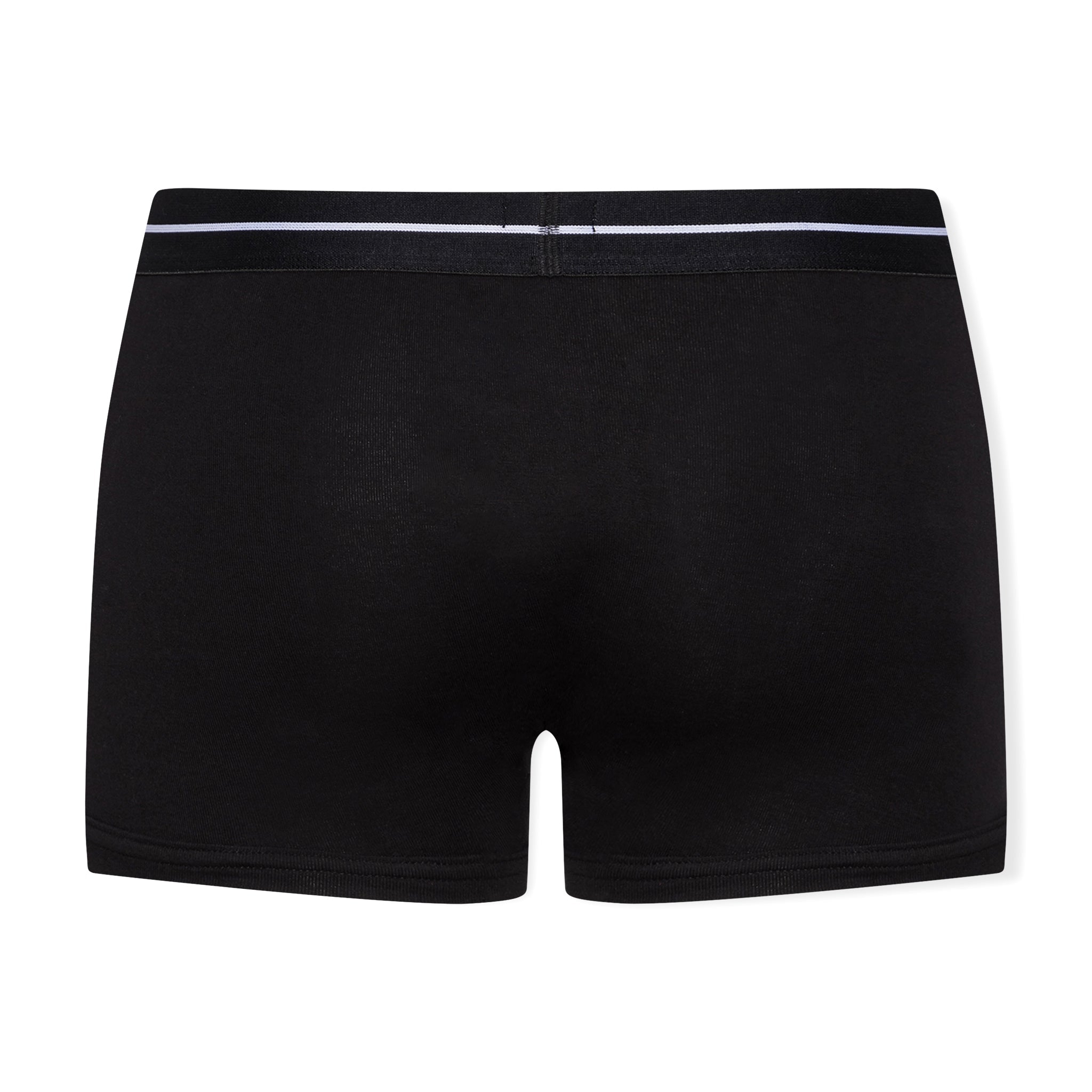 Cotton Boxer Brief - Black - SAINT PERRY