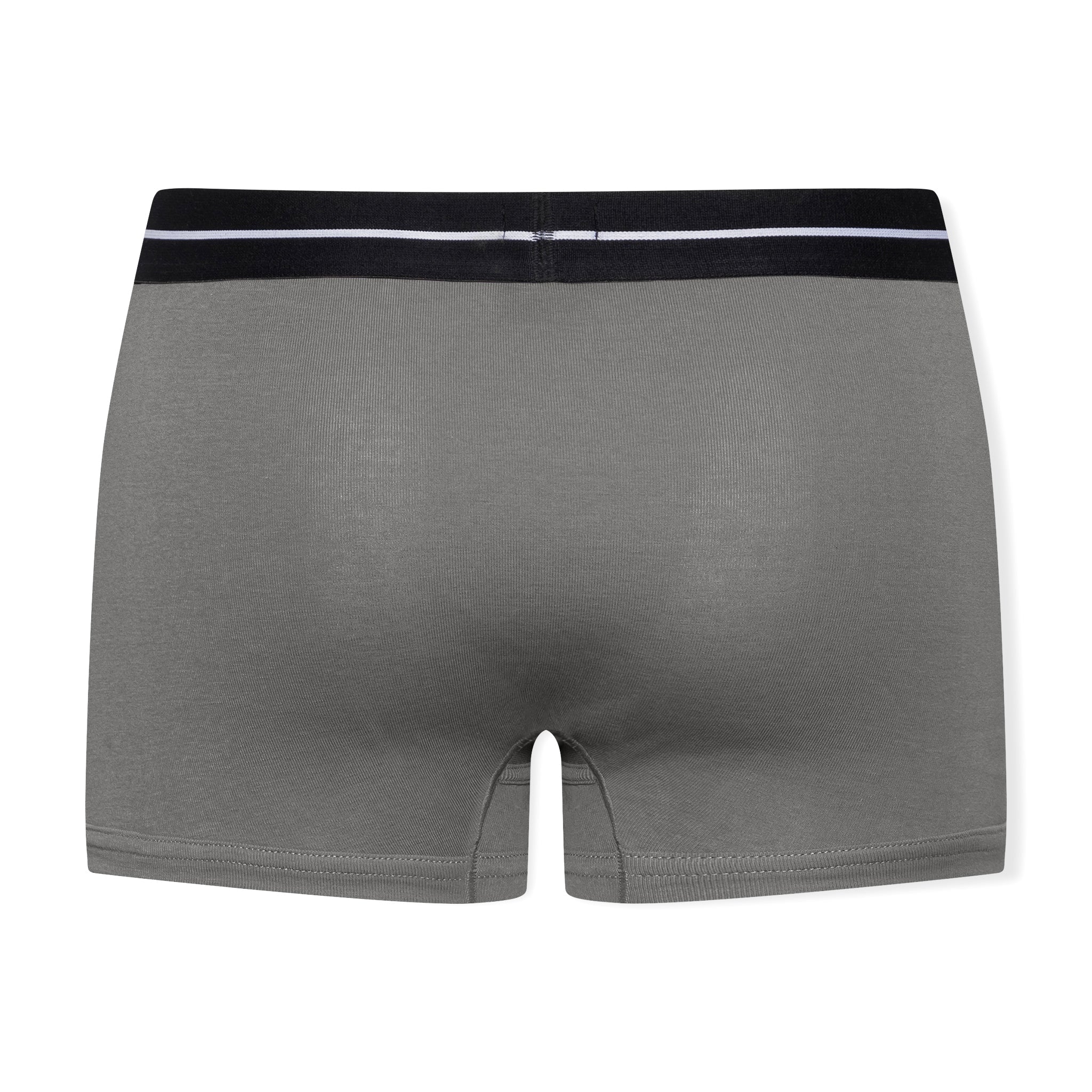 Cotton Boxer Brief - Gray - SAINT PERRY