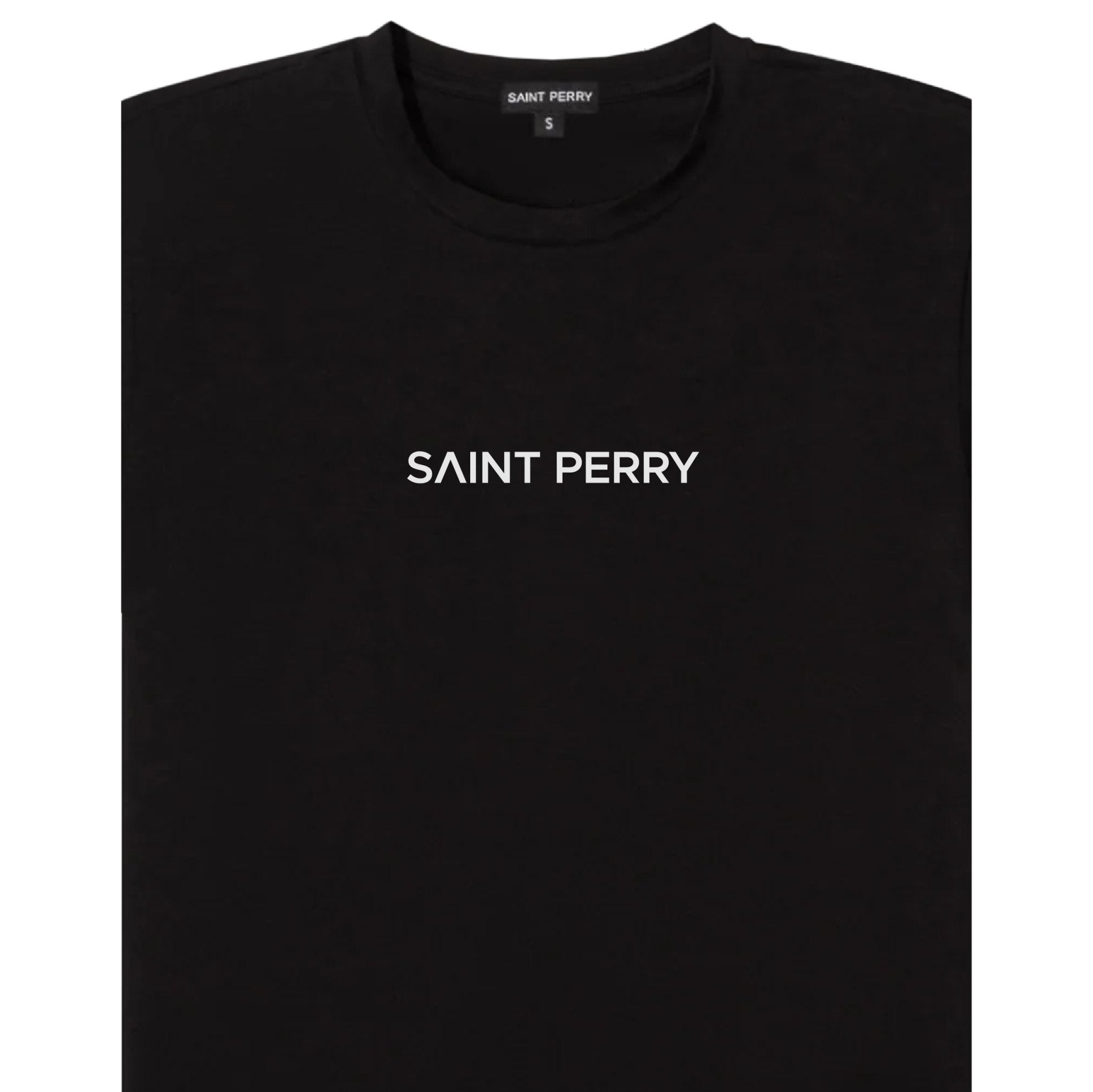 Crewneck M1 Black T-Shirt - SAINT PERRY