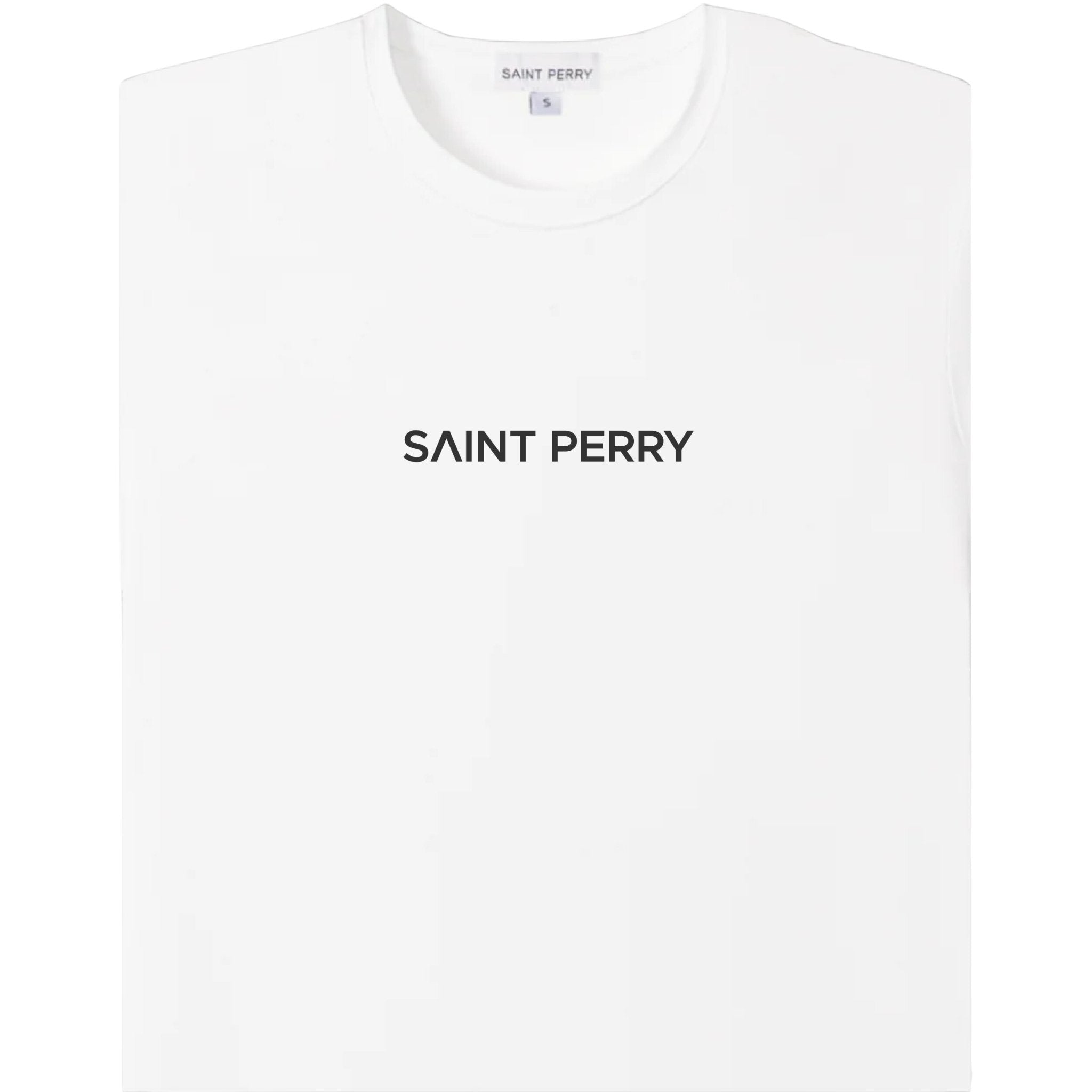 Crewneck M1 White T-Shirt - SAINT PERRY