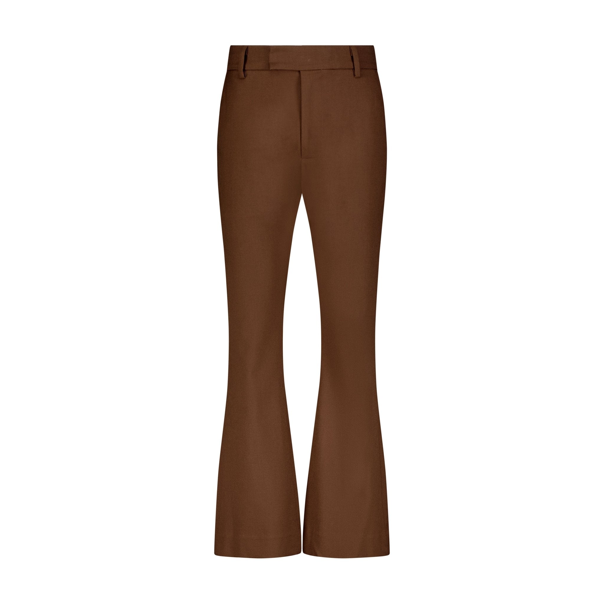 Flare Pants - Brown - SAINT PERRY