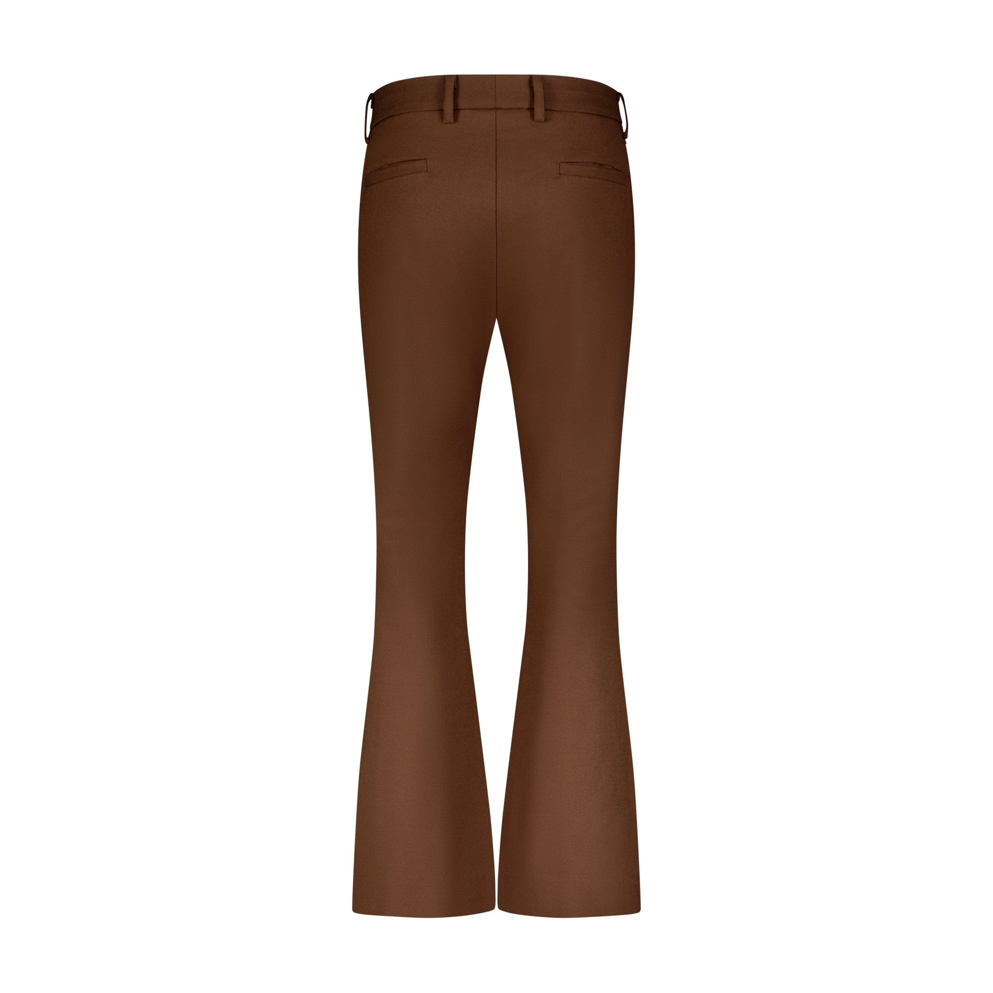 Flare Pants - Brown - SAINT PERRY