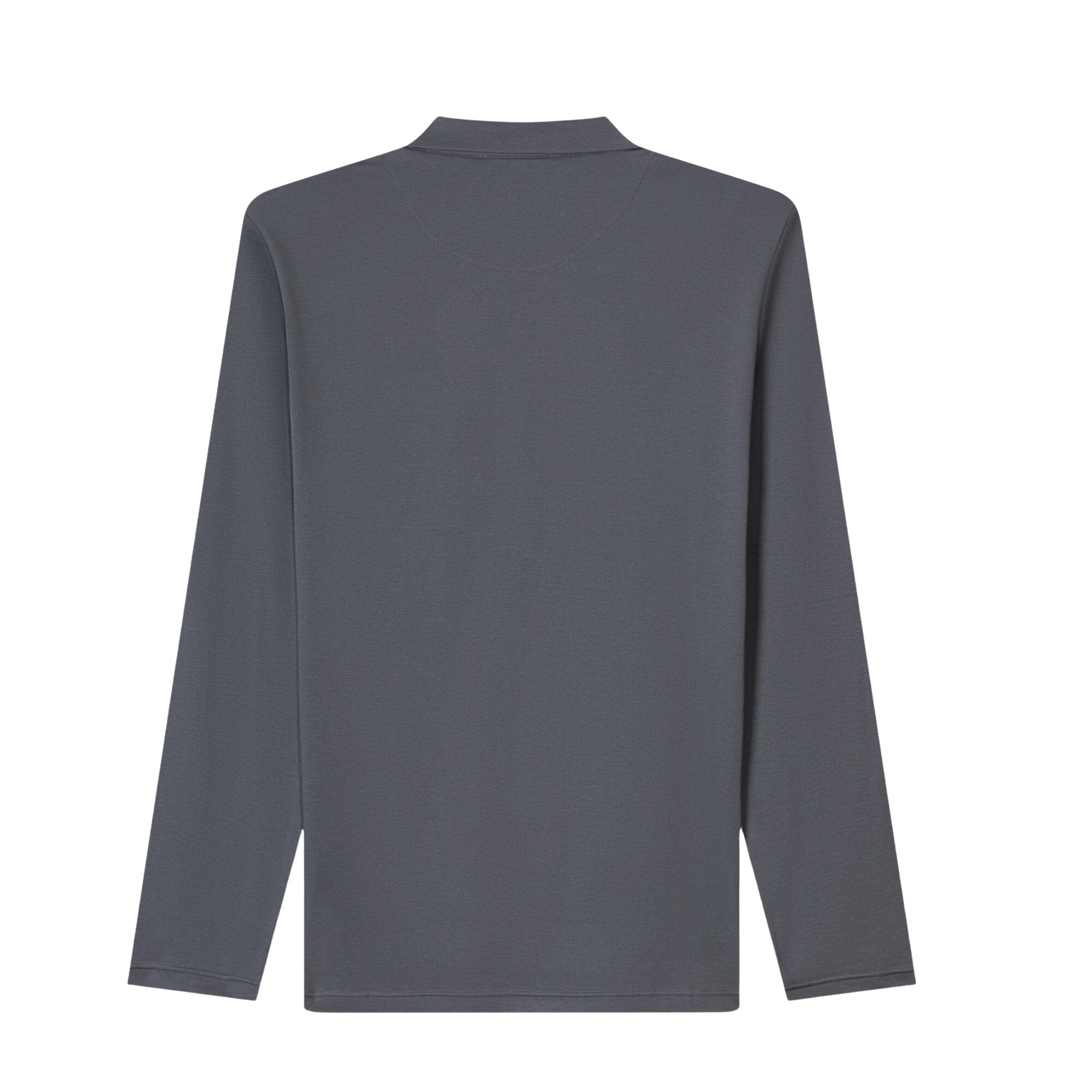 Slim Fit Polo Shirt -Gray - SAINT PERRY