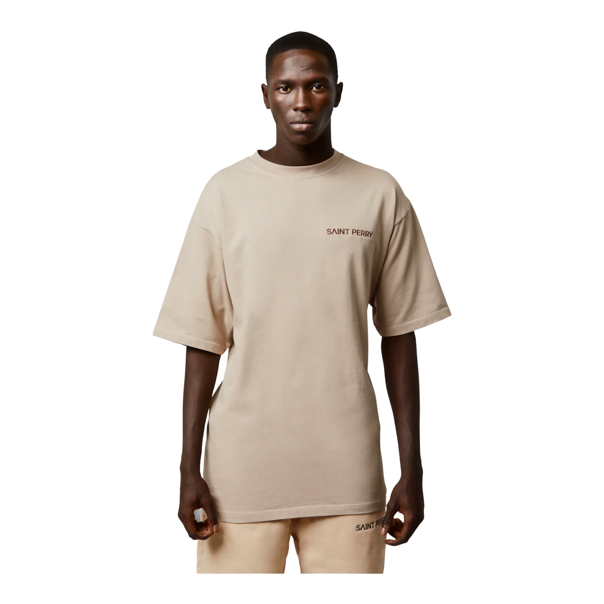 T-shirt Taupe - SAINT PERRY