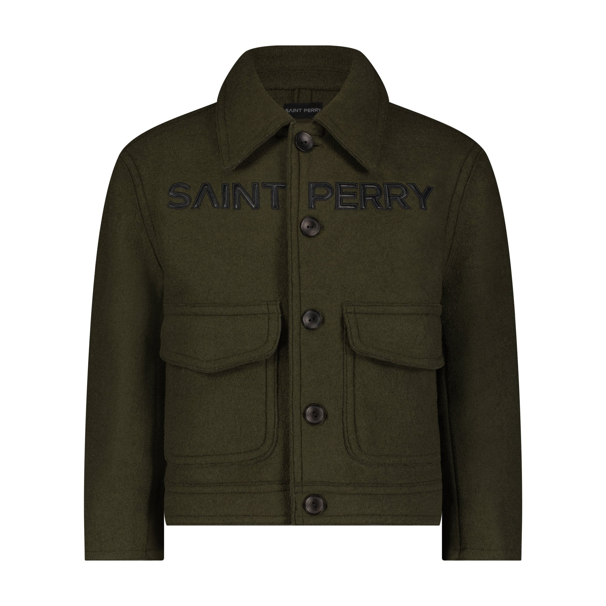 The Green Love Boxy jacket - SAINT PERRY